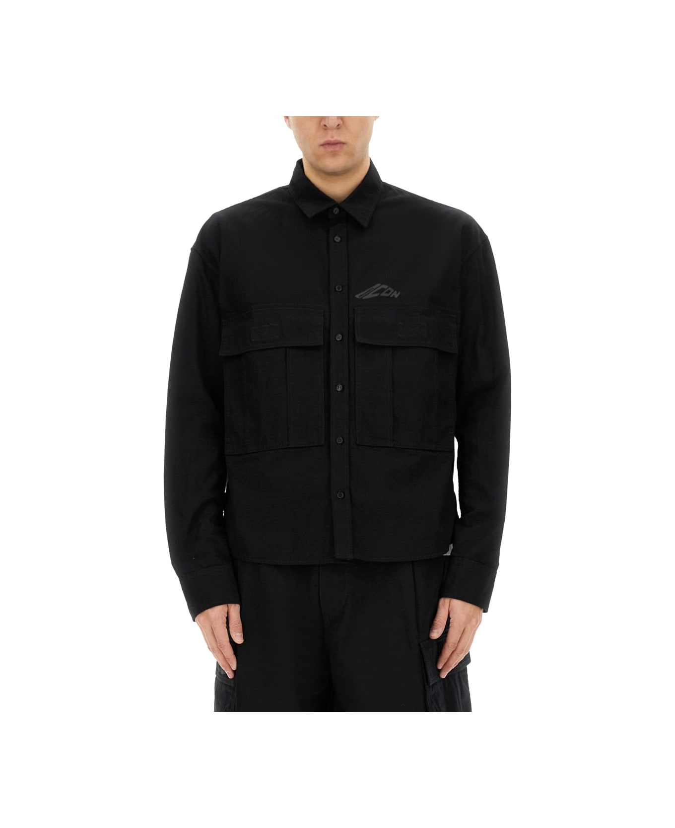 Dsquared2 "icon Ripstop" Shirt - BLACK