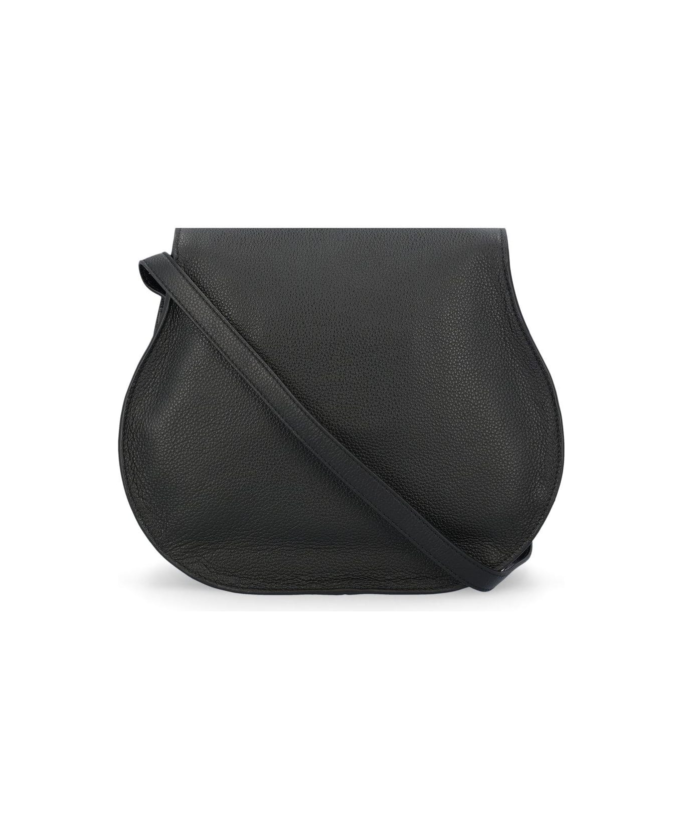 Chloé Marcie Shoulder Bag - Black