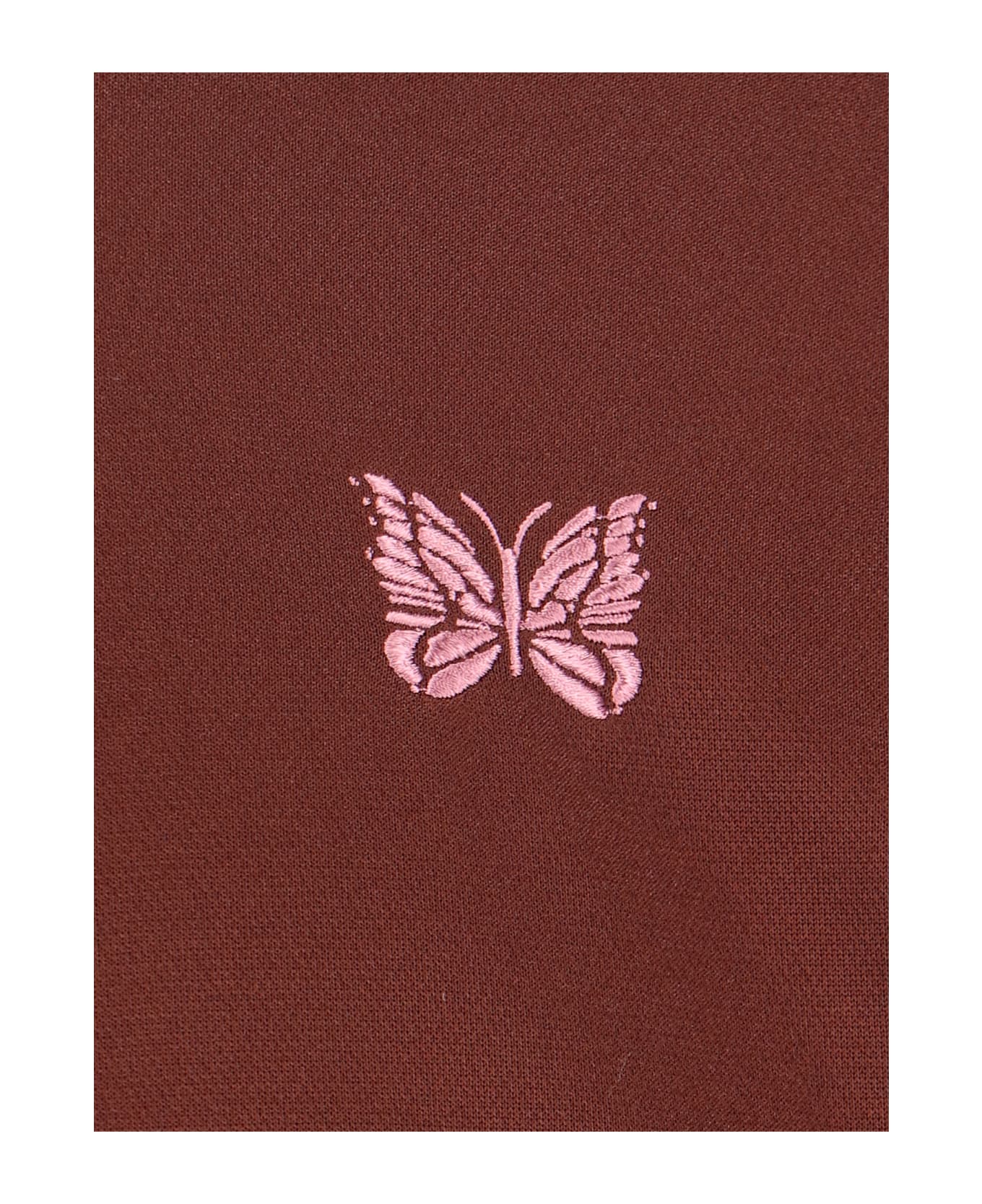 Needles Logo Sporty Jacket - Brown