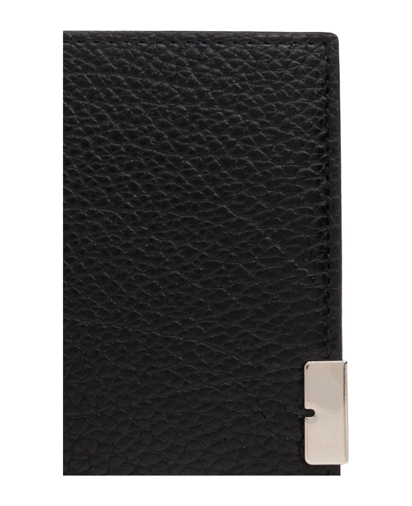 Burberry B-cut Bi-fold Wallet - Black