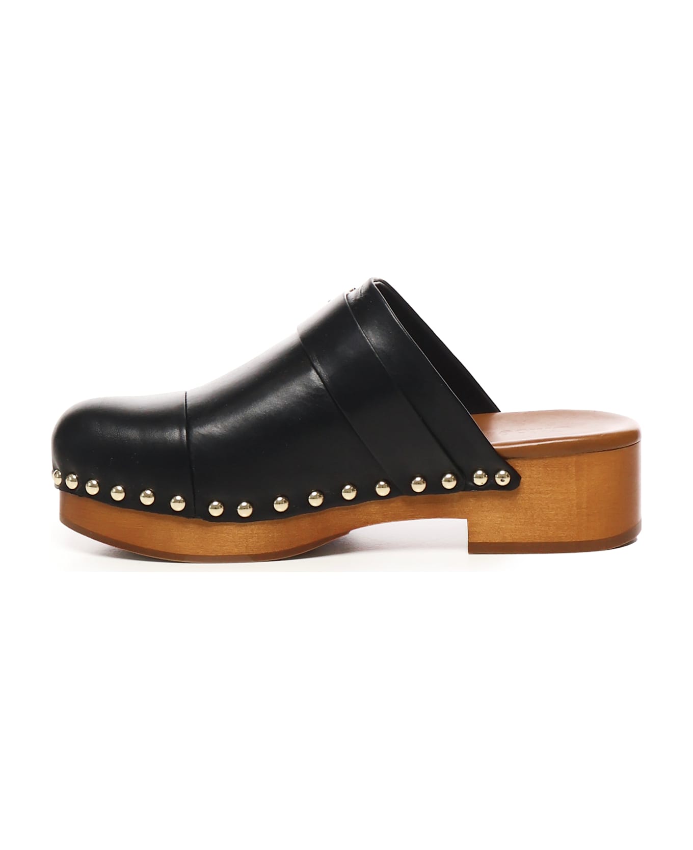 Chloé Jeannette Mules - Black