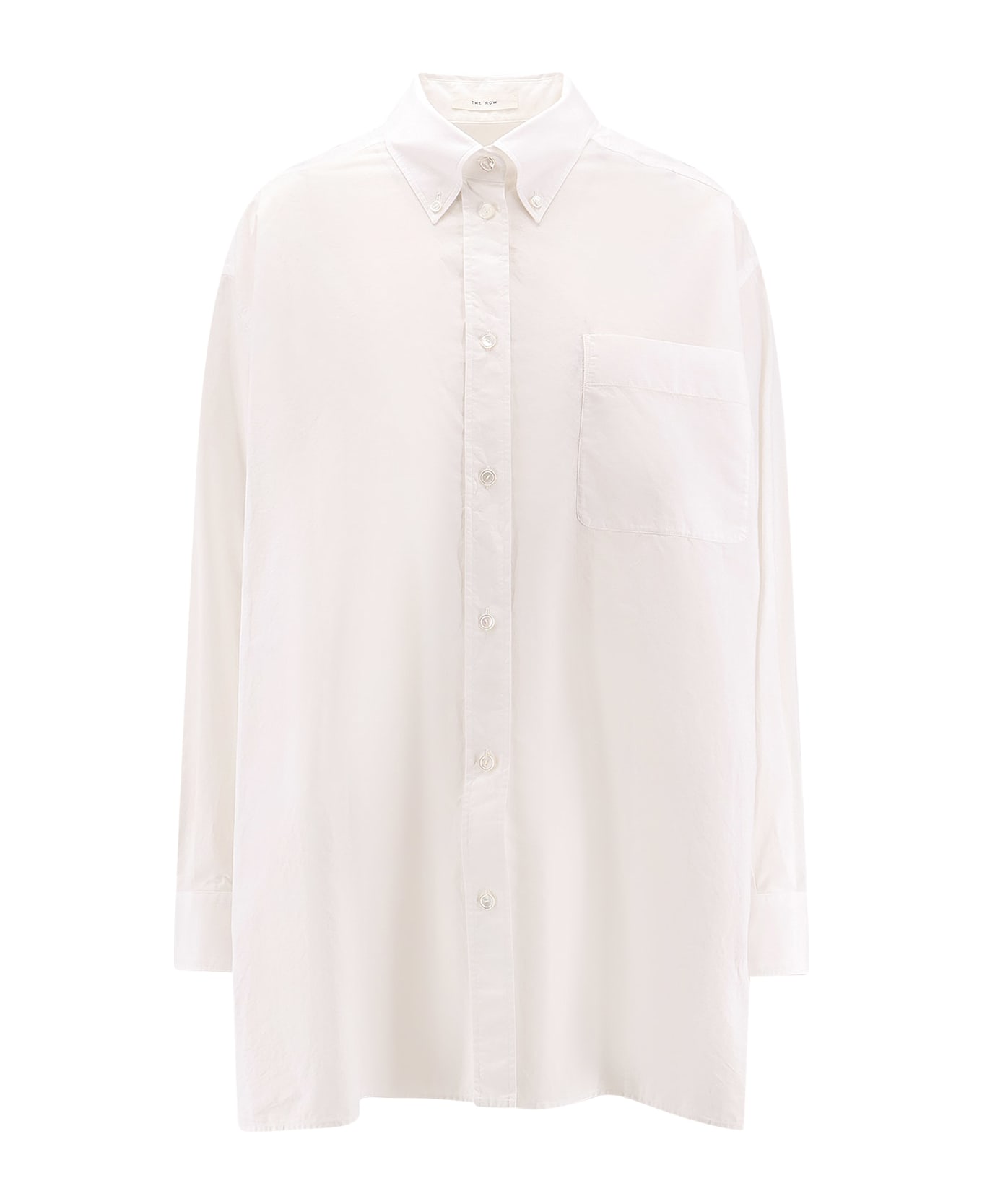 The Row Victoria Cotton Shirt - White