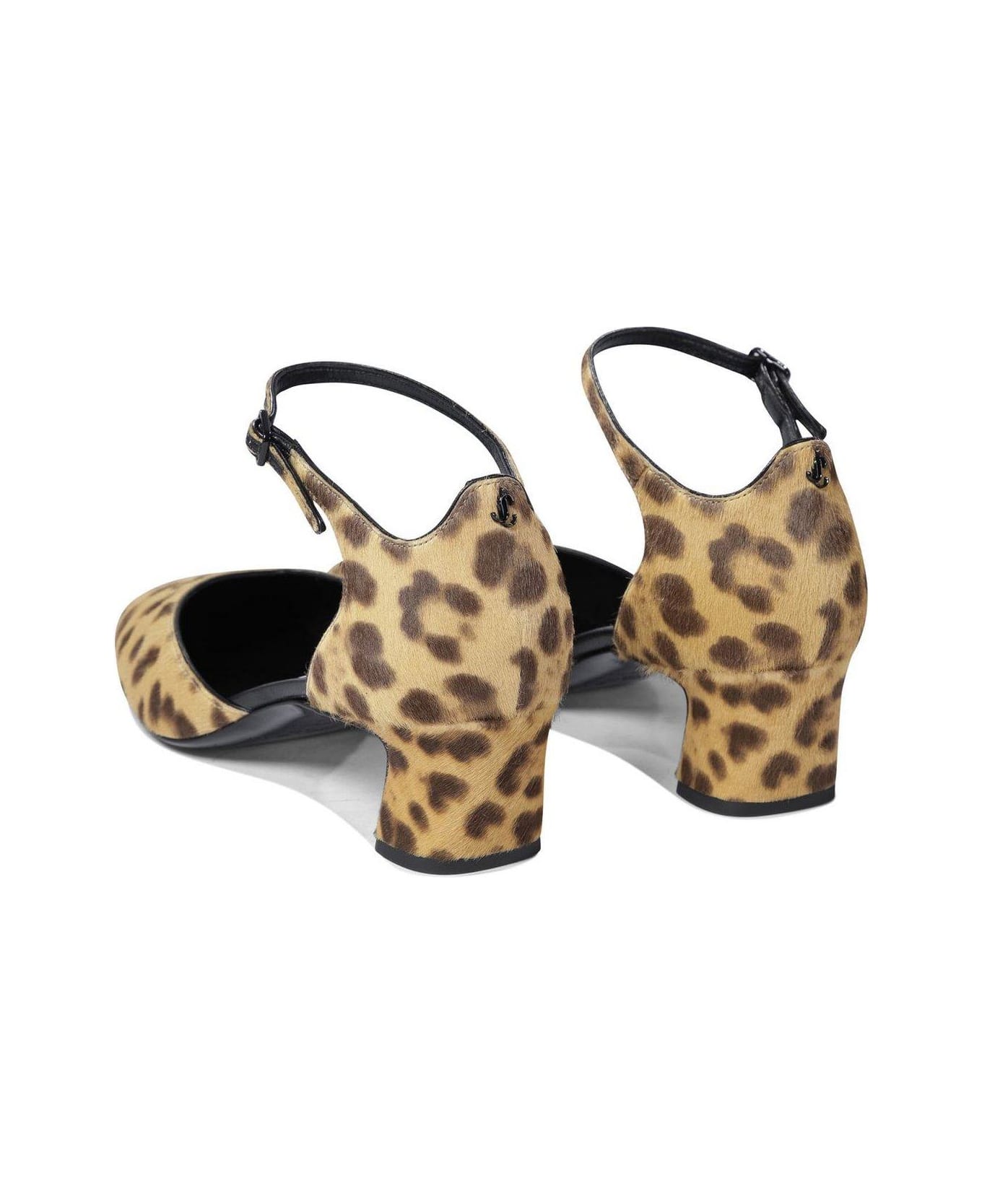 Jimmy Choo Pixie Ankle-strap Mary Janes Pumpms - Brown