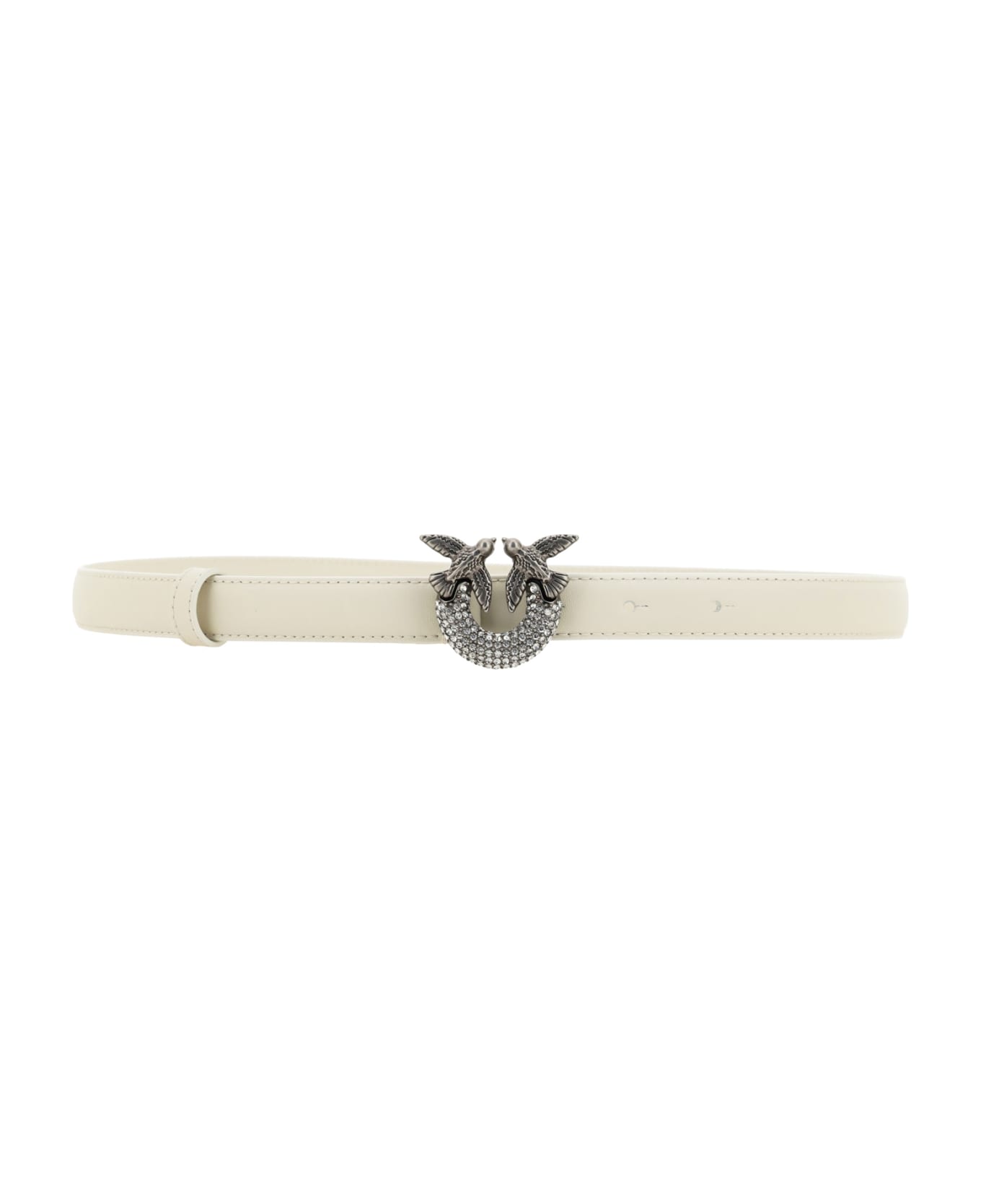 Pinko Calfskin Belt - White ベルト