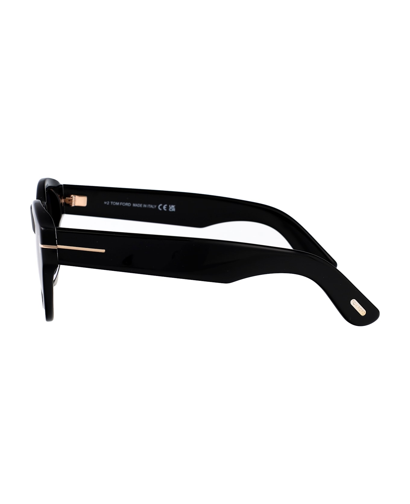 Tom Ford Eyewear Lucinda Sunglasses - nero lucido / fumo