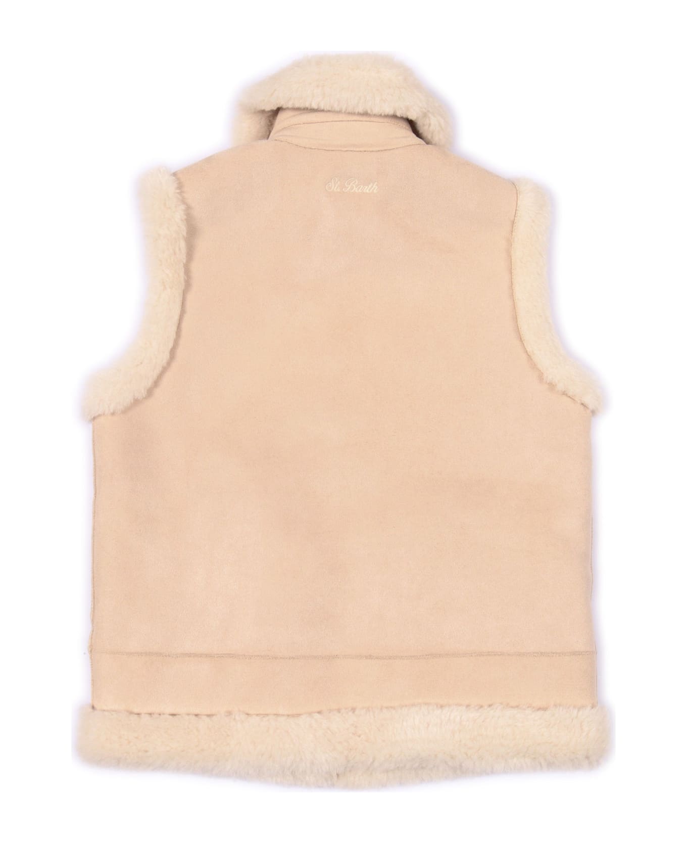 MC2 Saint Barth Hesketh Jr Shearling-tex Embroidery 10 - PINK