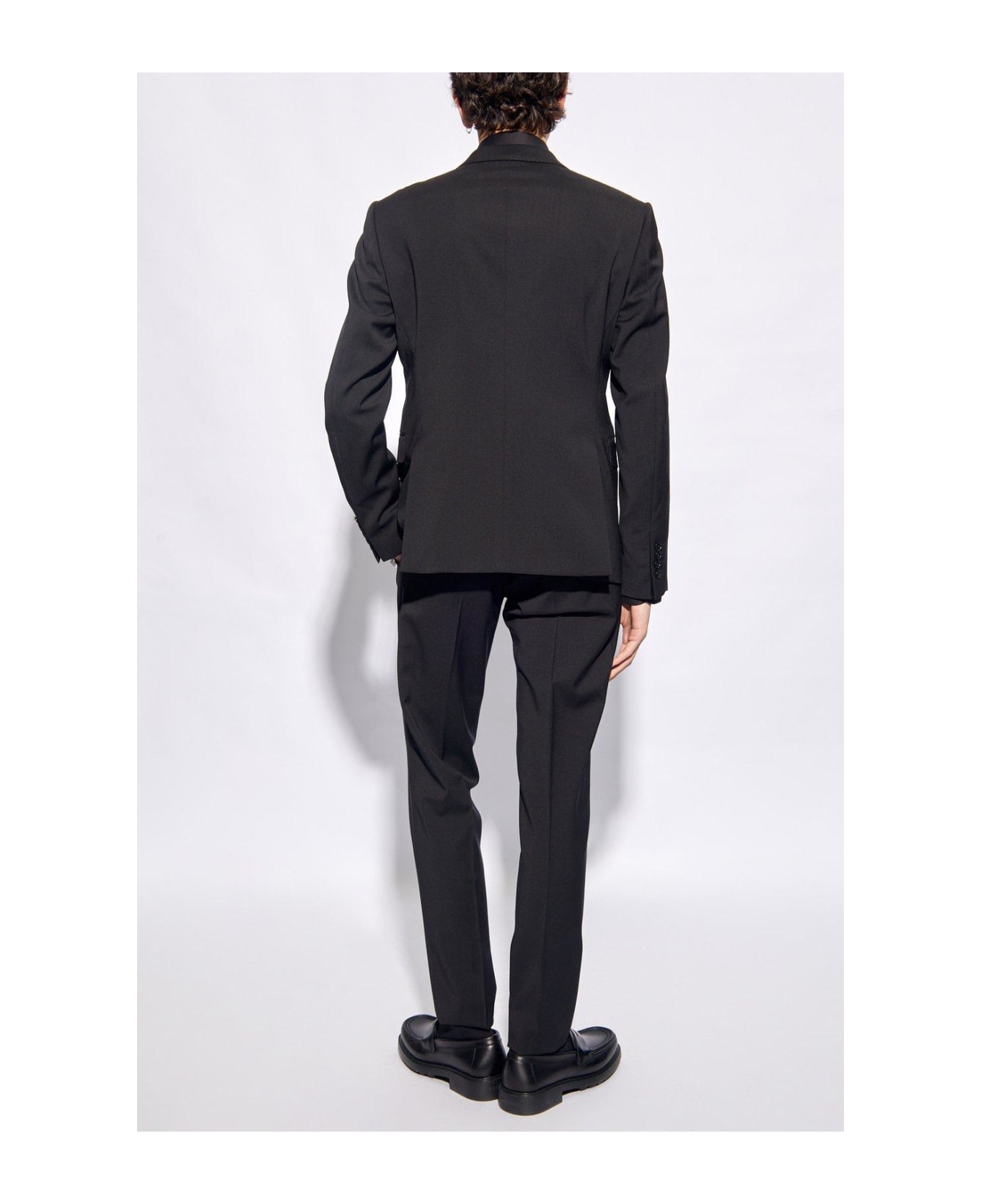 Emporio Armani Wool Suit - Black スーツ
