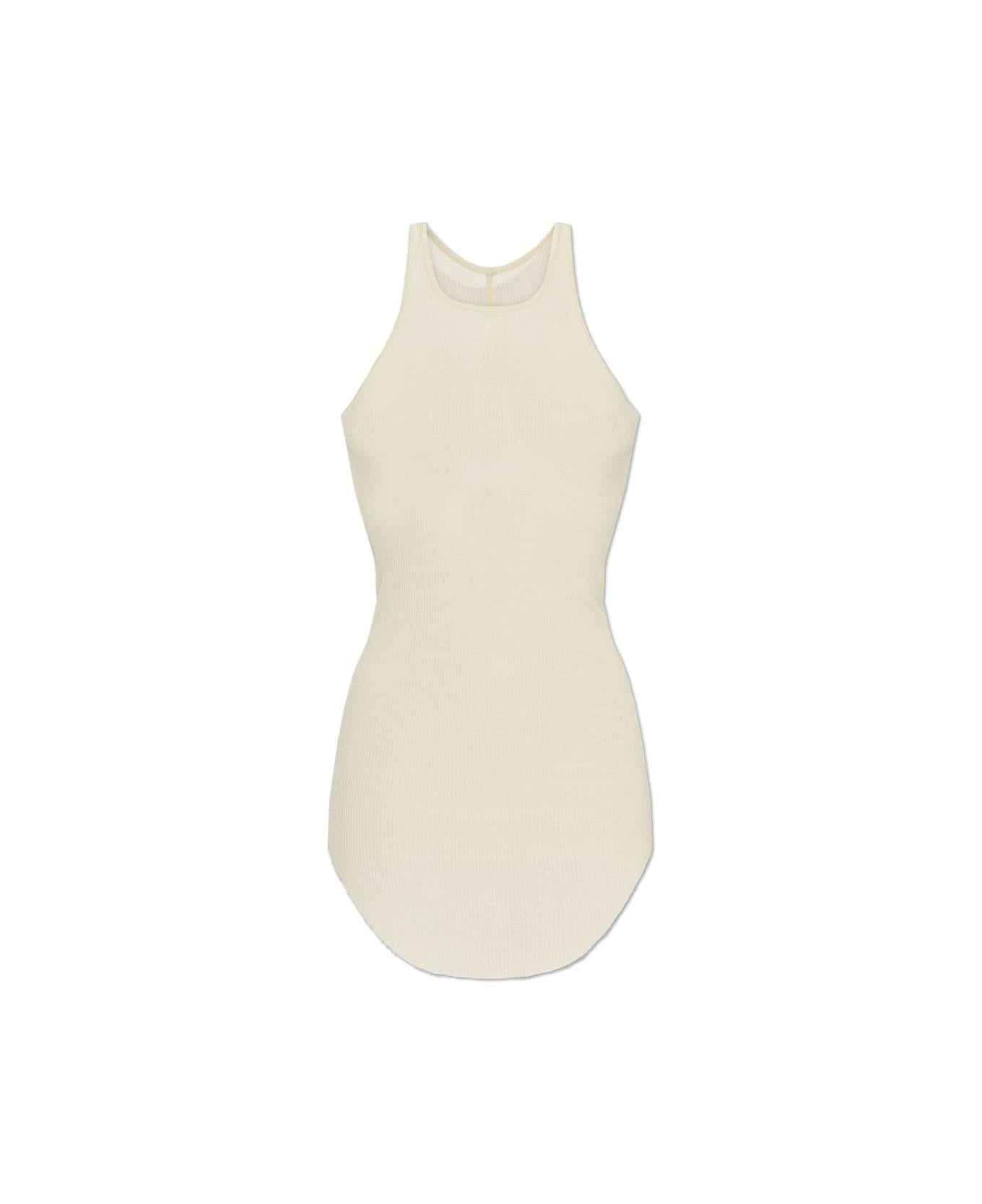 Rick Owens Hollywood Basic Ribbed Scoop Neck Tank Top - MULTICOLOUR