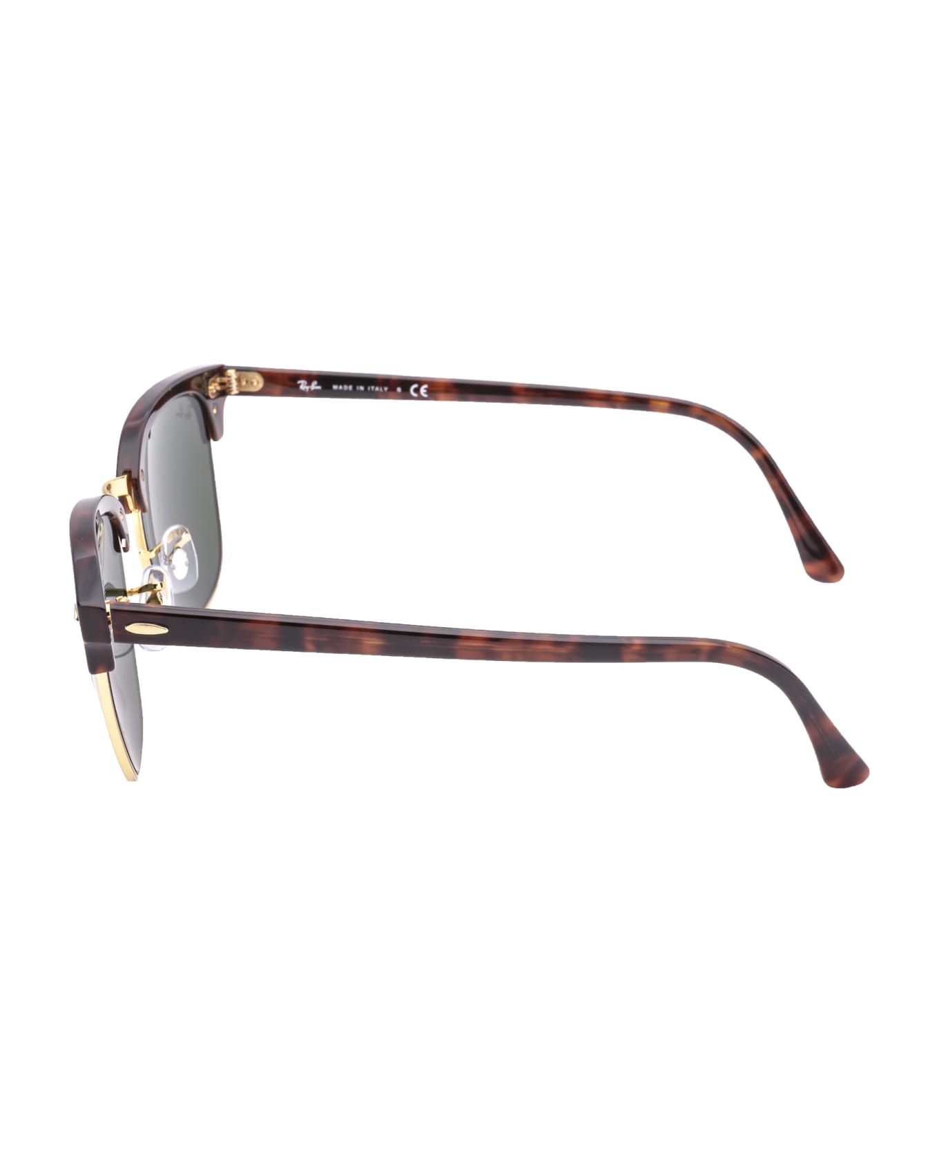 Ray-Ban Clubmaster Sunglasses - W0366 Tortoise On Gold