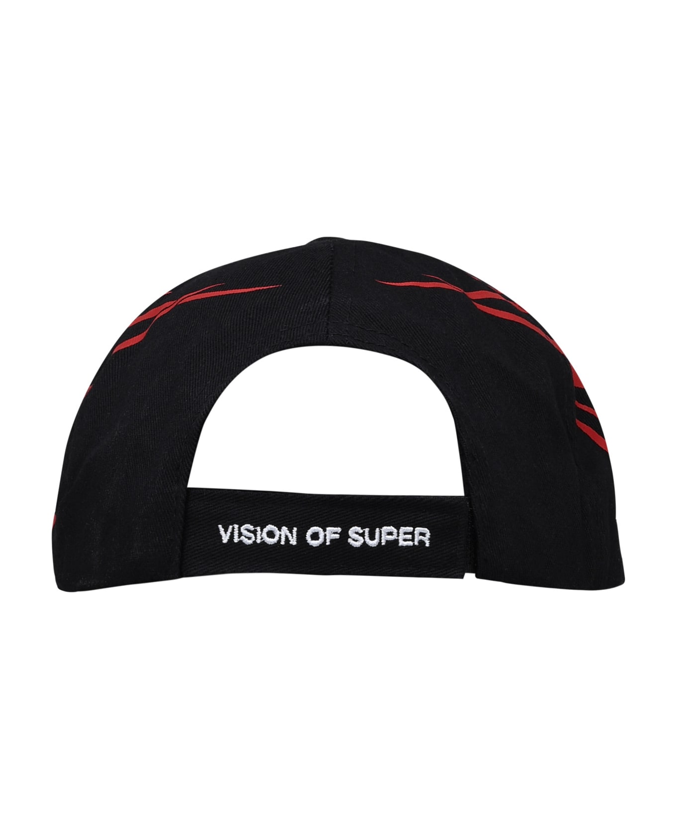 Vision of Super Black Cotton Cap Vision of Super - BLACK