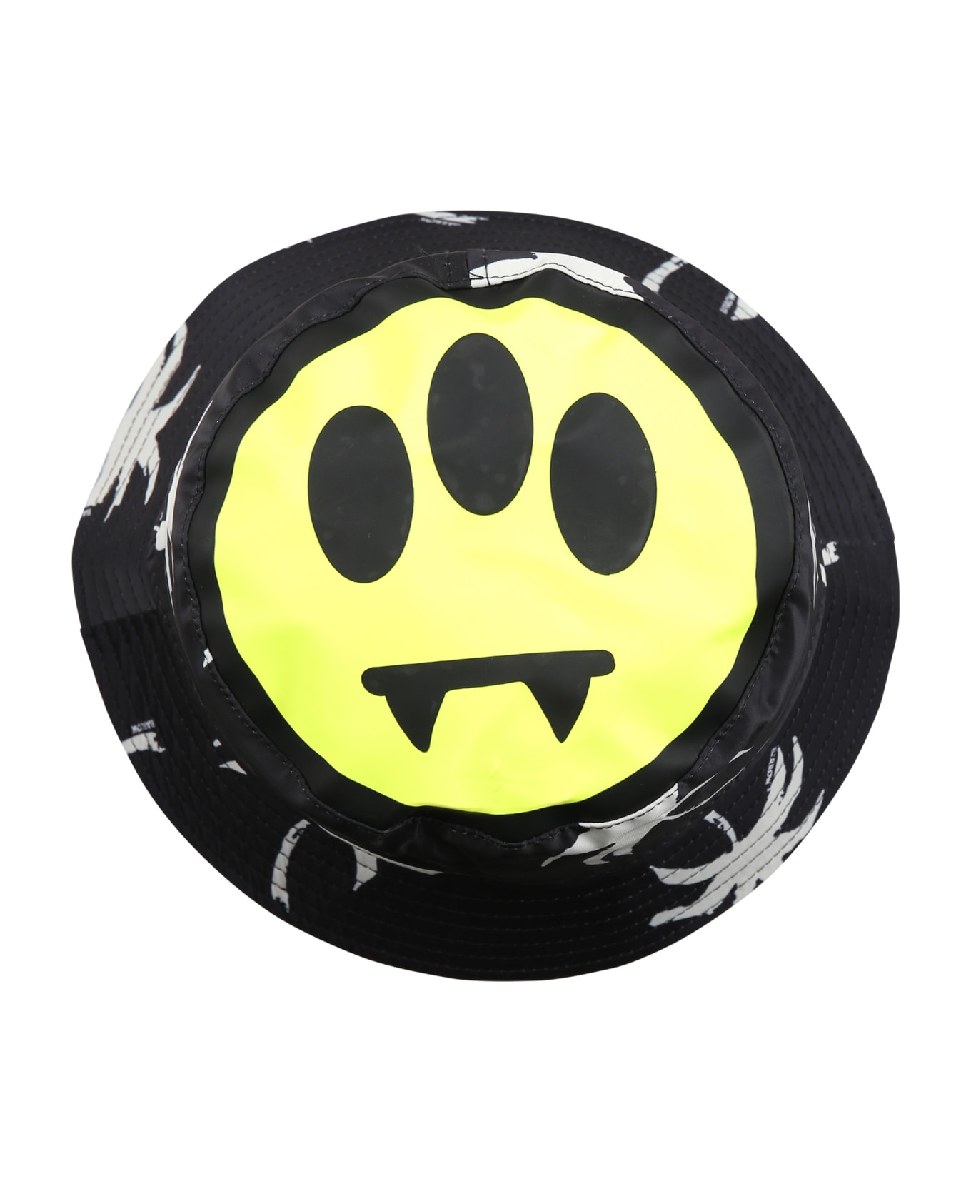 Barrow Black Cloche For Kids With Iconic Smiley - Black