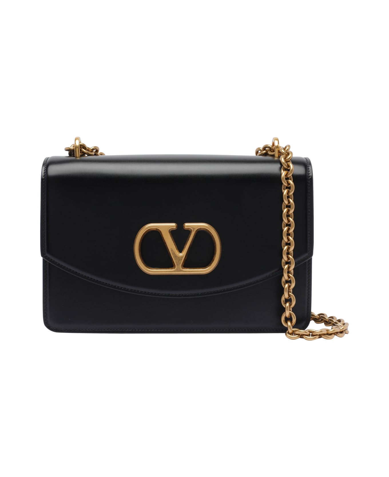 Valentino Garavani Vain Shoulder Bag - Black