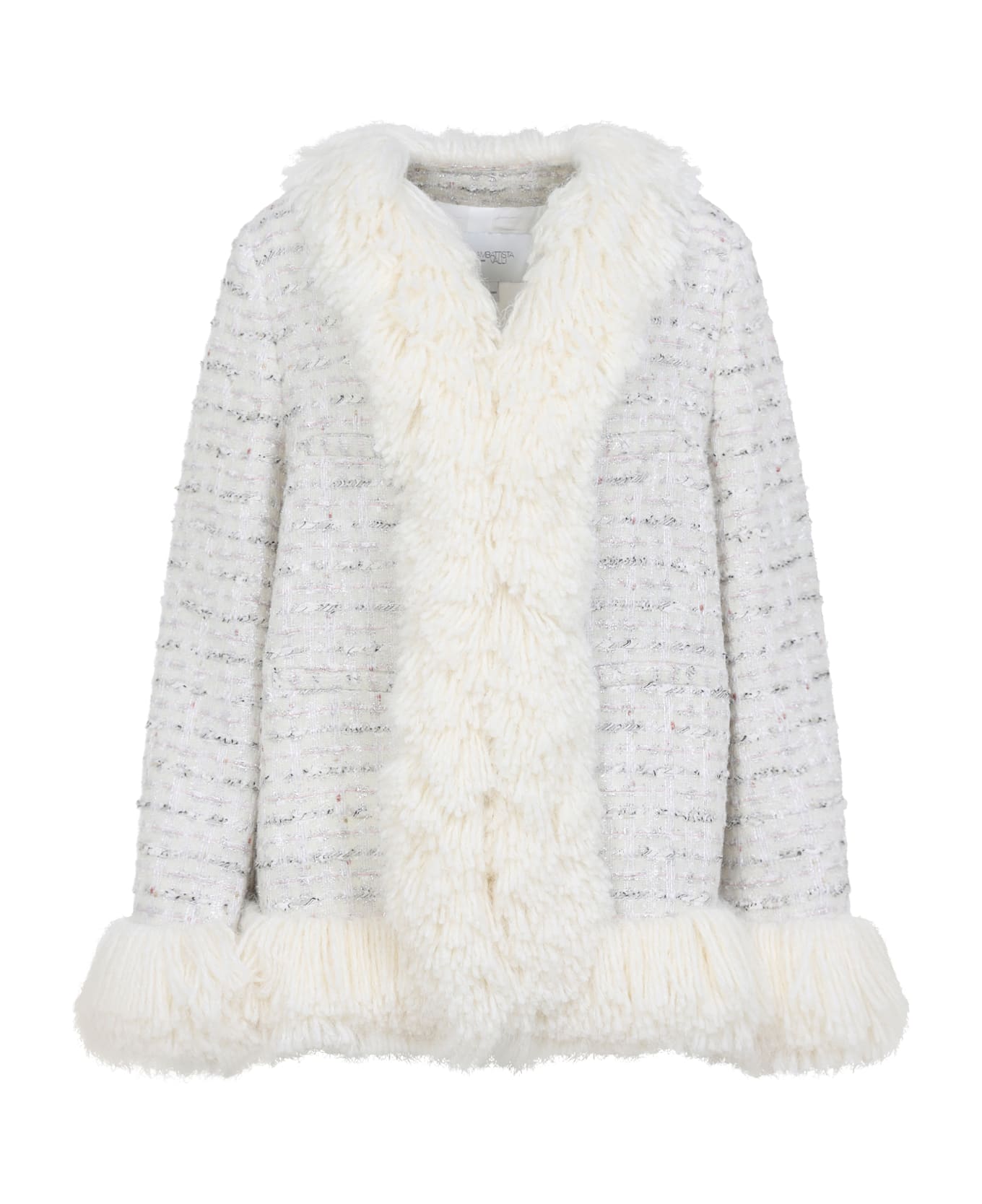 Giambattista Valli Wool Coat - Ivory