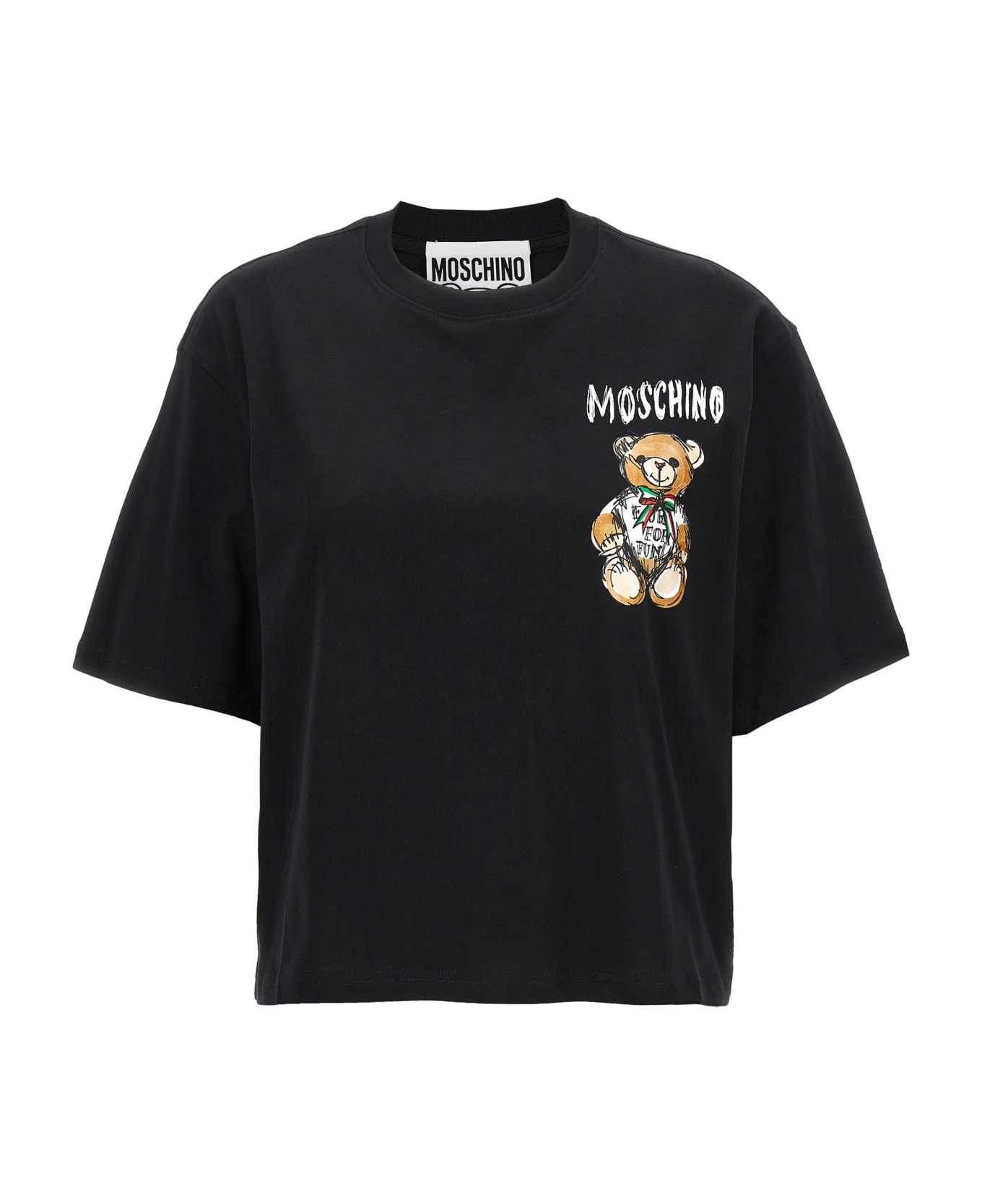 Moschino 'teddy Bear' T-shirt - Black  
