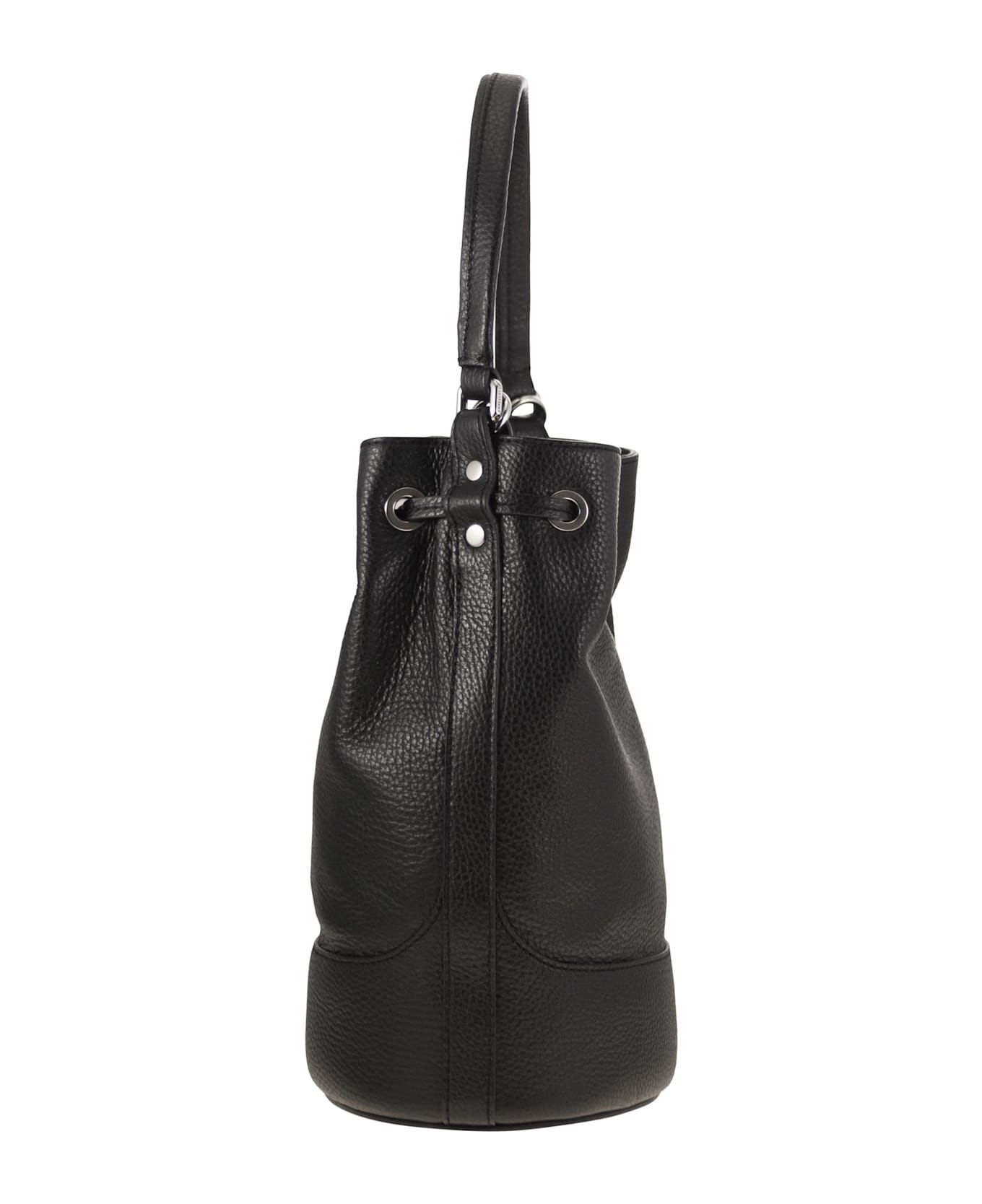 Zanellato Monda
 - Leather Bucket Bag - Black
