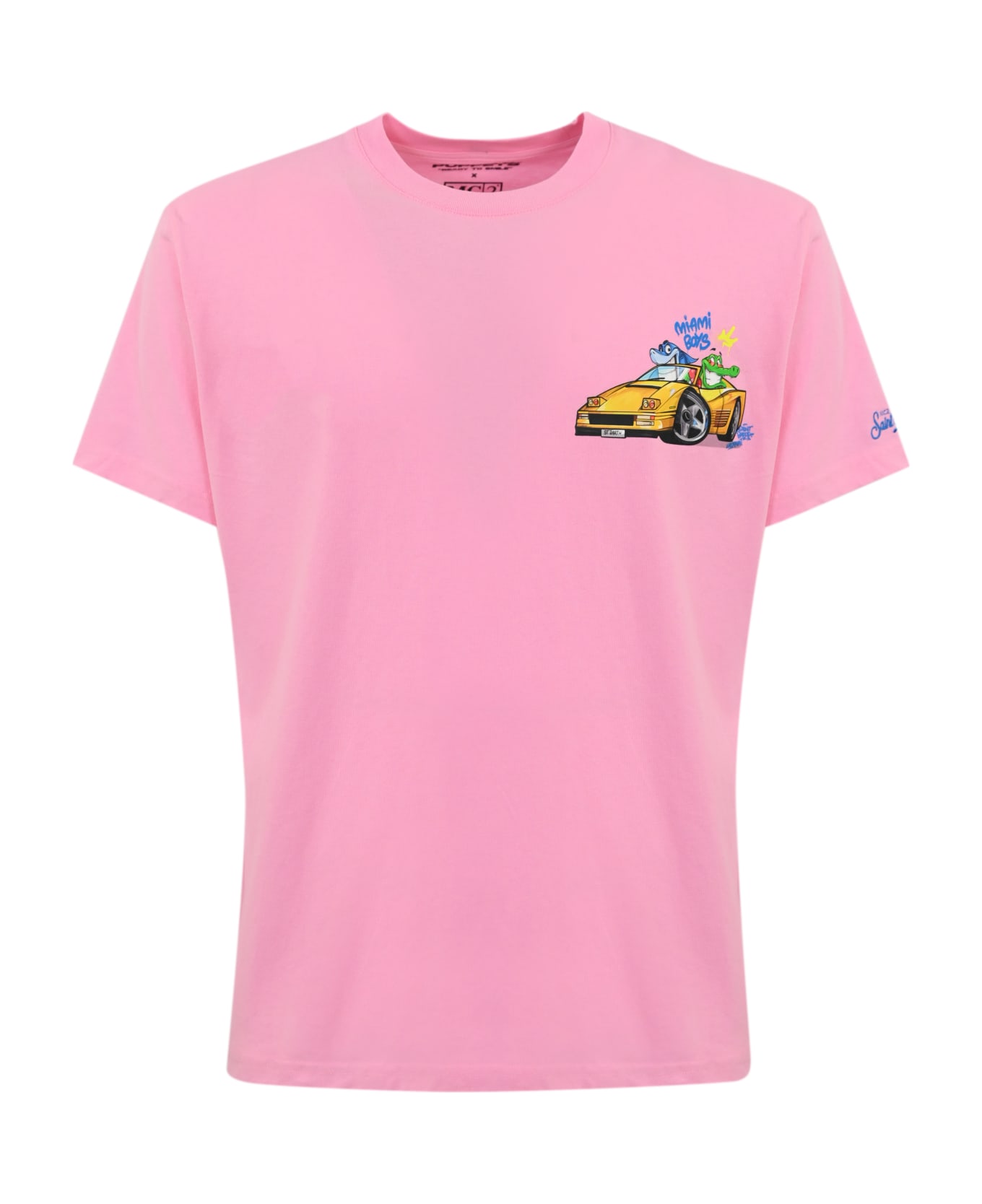 MC2 Saint Barth T-shirt With Miami Boys Print - Rosa シャツ