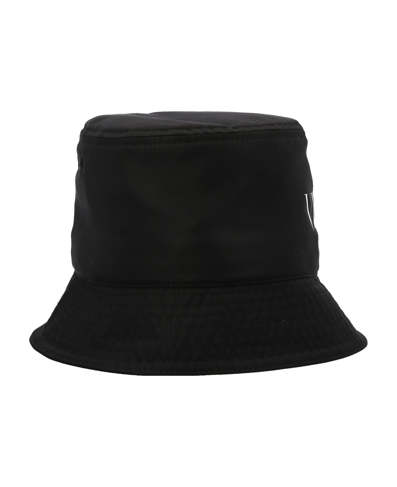Valentino Garavani Bucket Hat Valentino Garavani Logo - White/Black 帽子