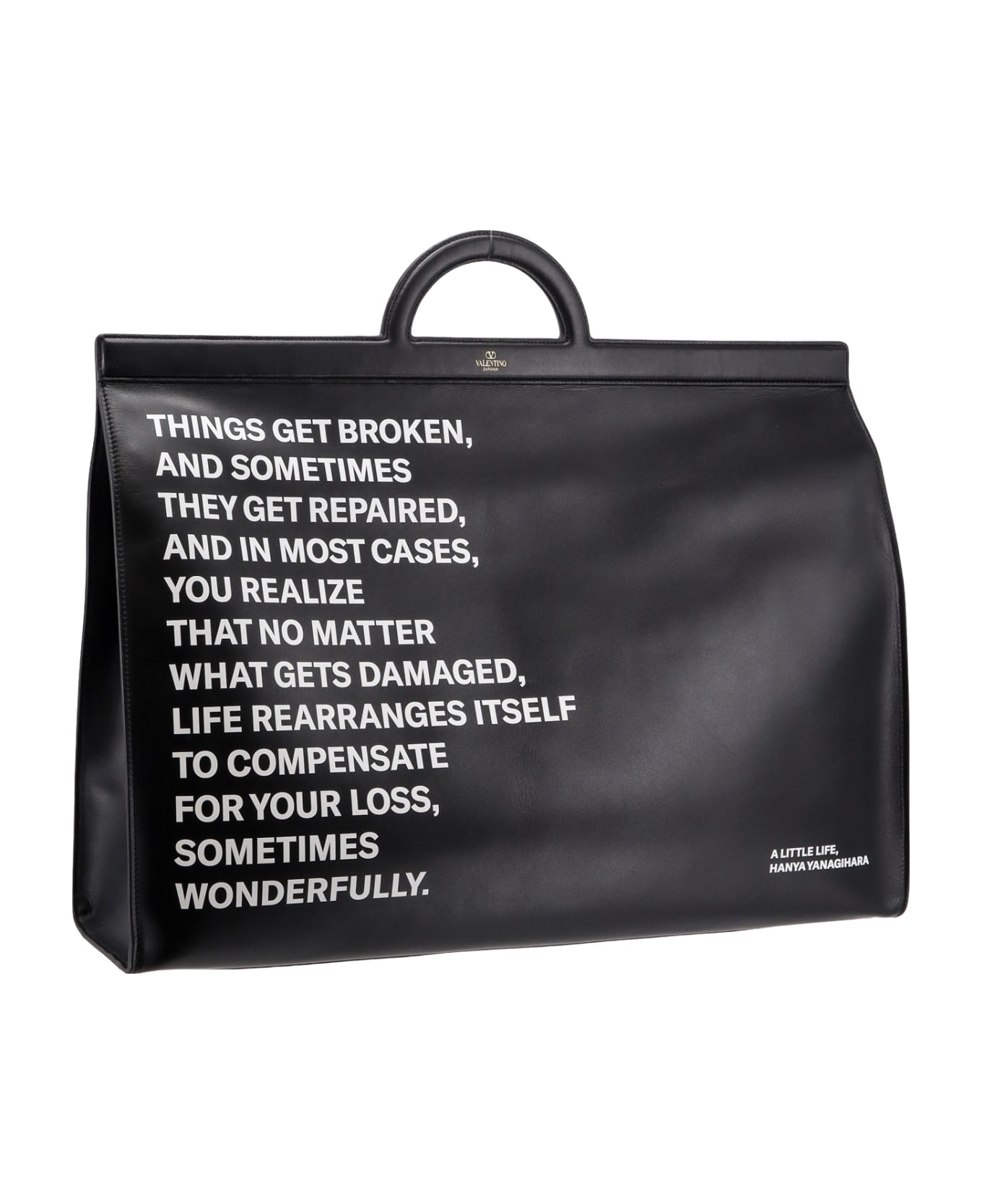 Valentino Garavani Tagged Handbag - Black