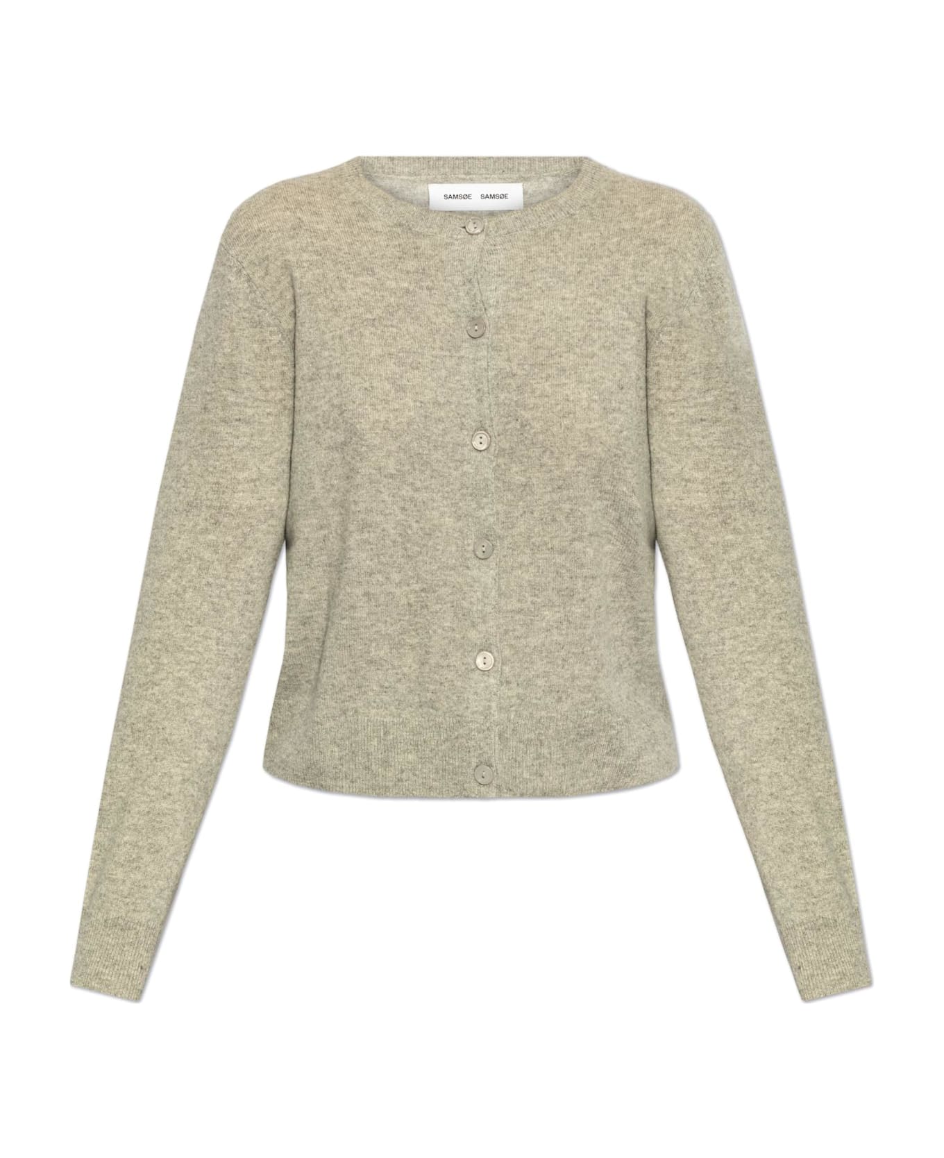 Samsøe & Samsøe Samsøe Samsøe Cardigan Saboston - Grey Melange