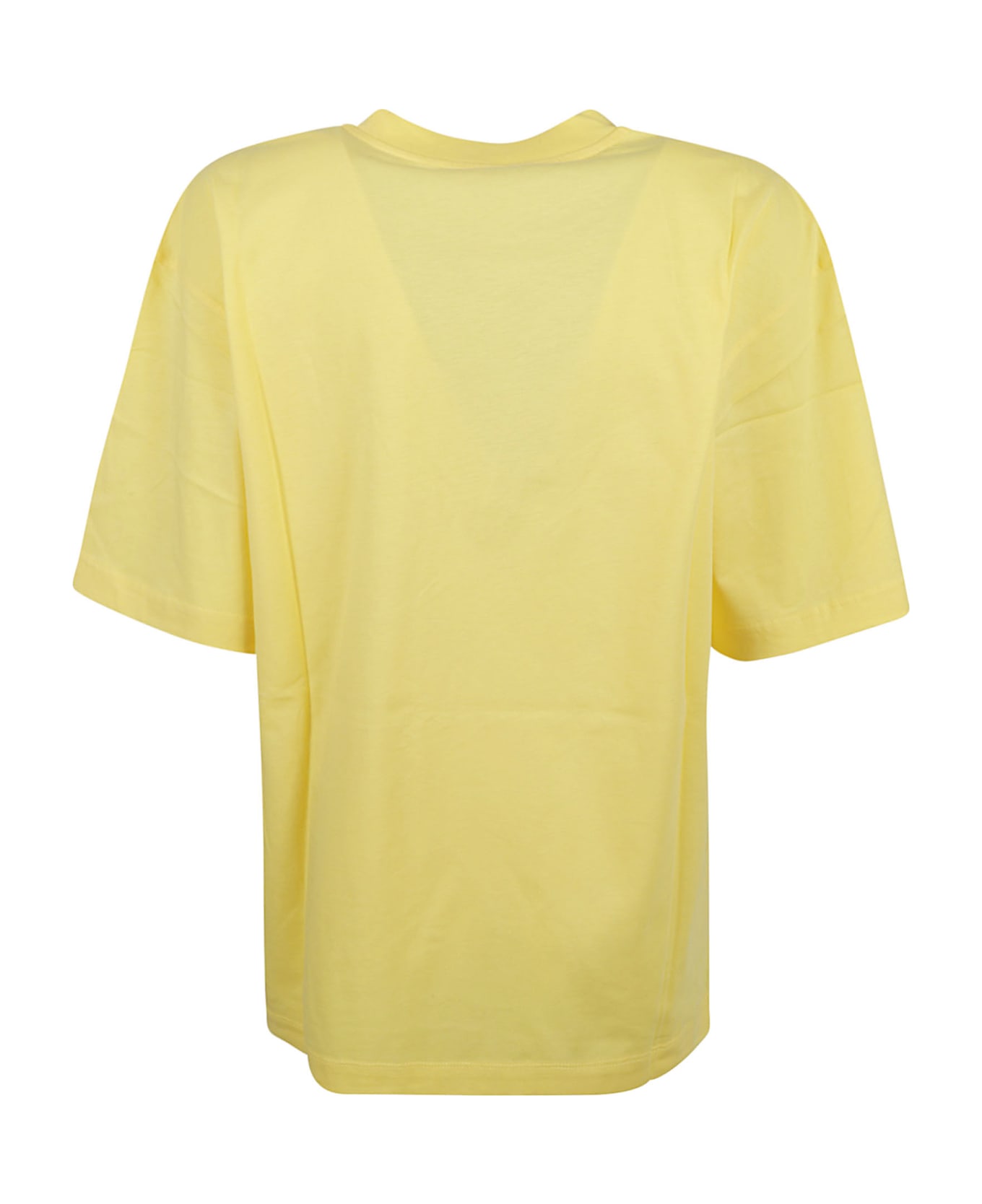 Marni Logo Organic Cotton T-shirt - LEMMON