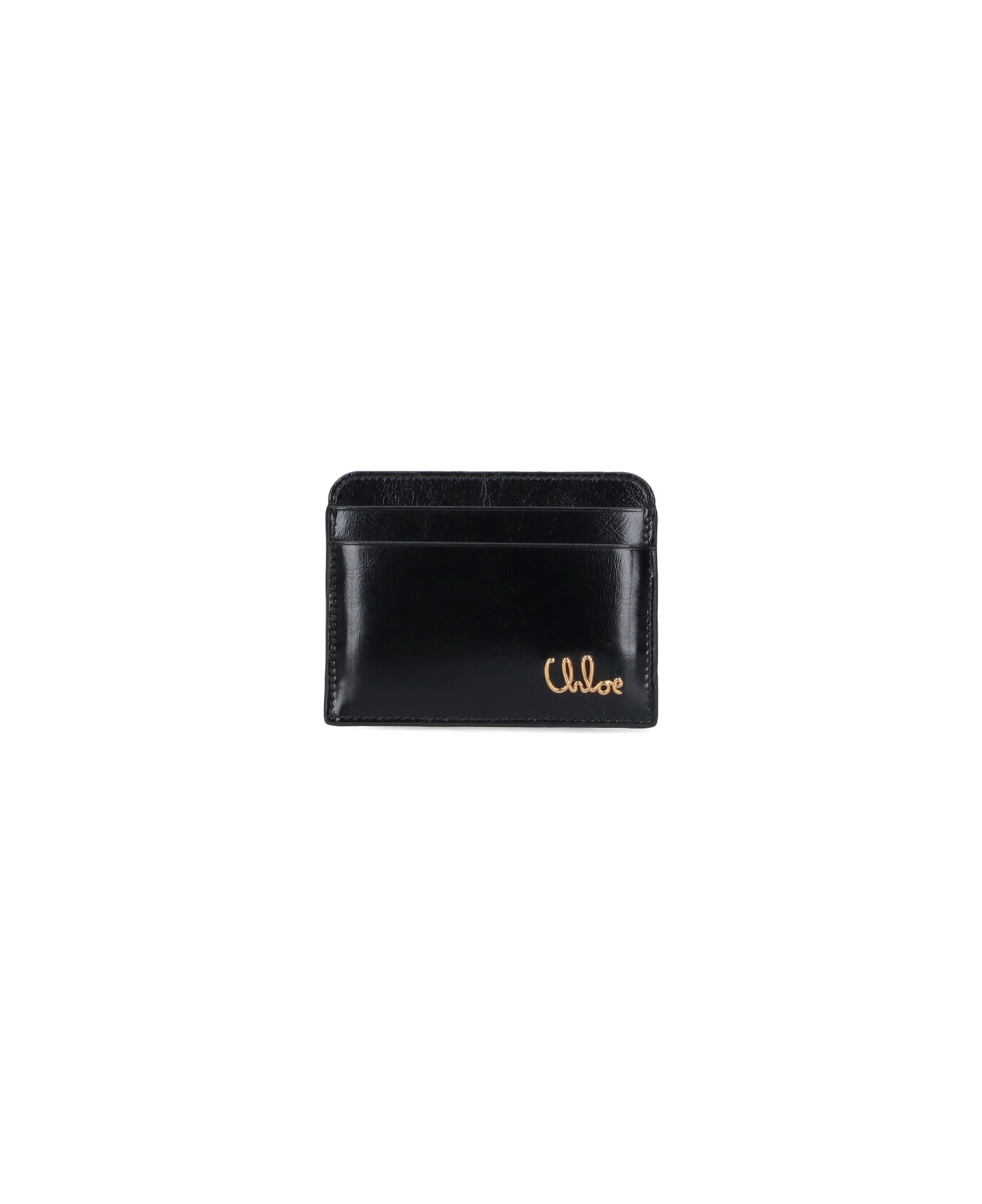 Chloé "iconic" Card Holder - Black  