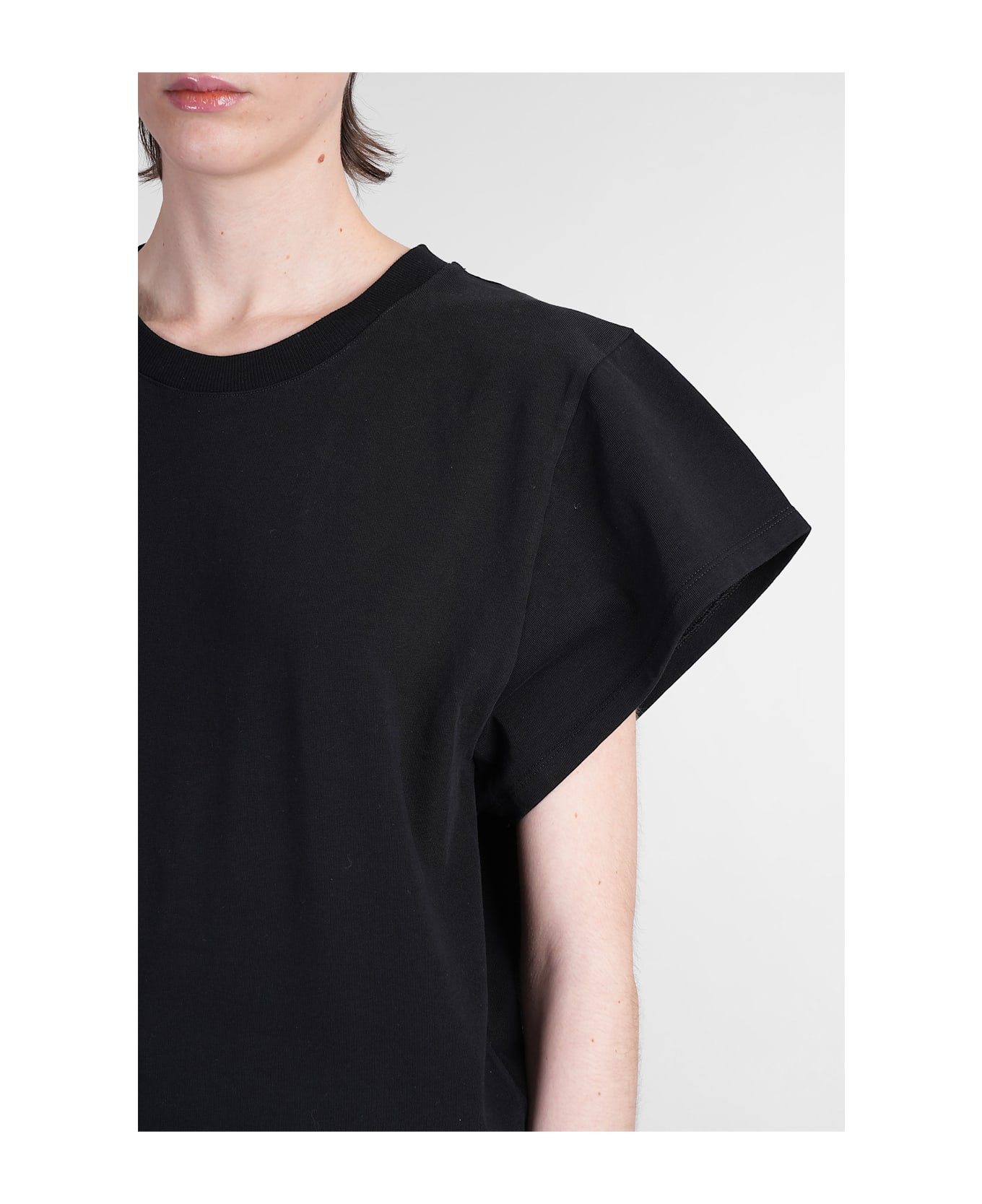 IRO Ceirsey T-shirt In Black Cotton - black