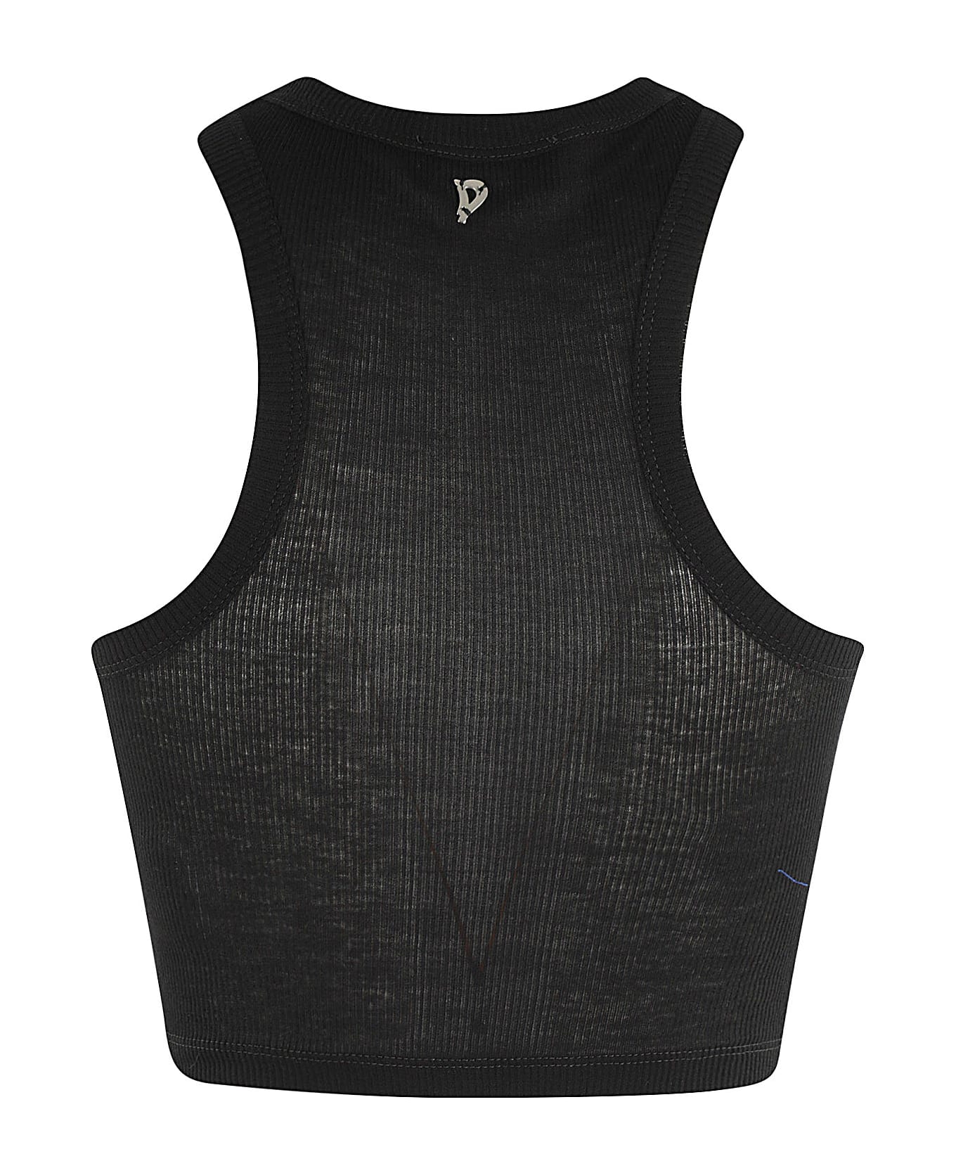 Dondup Fitted Cropped Tank Top