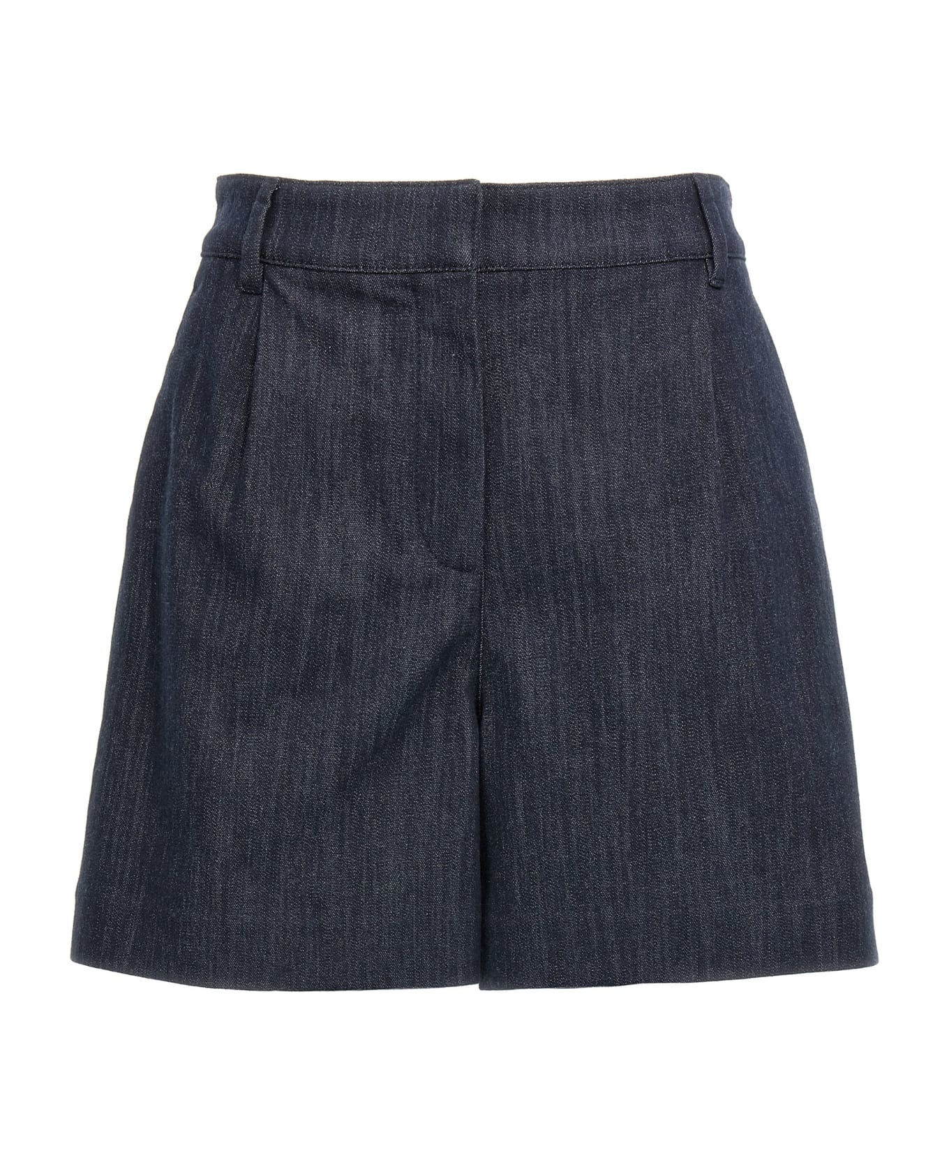 Brunello Cucinelli 'sparkling' Shorts - Blue ショートパンツ