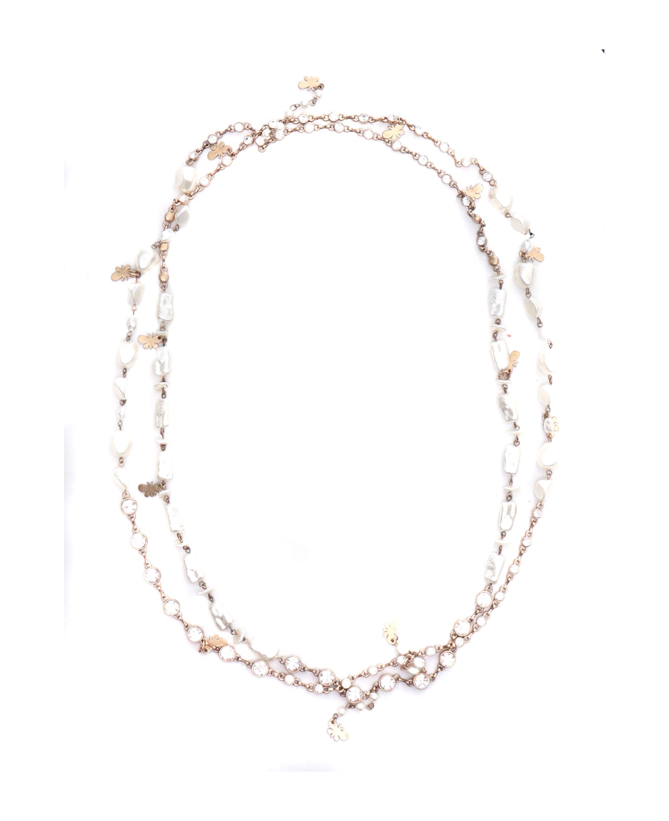 Weekend Max Mara Mallorca Necklace - WHITE ネックレス