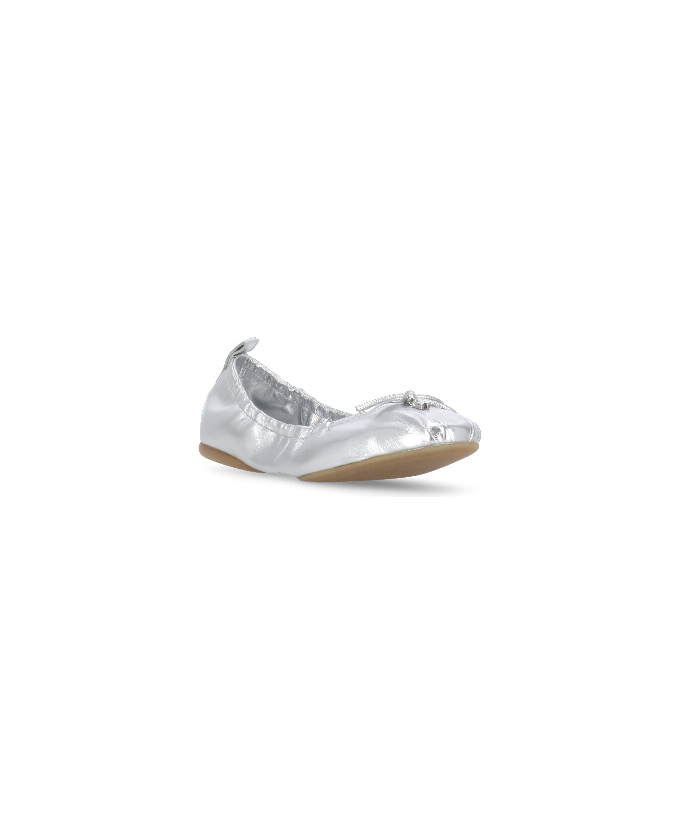 Hogan H684 Ballet Shoes - Silver