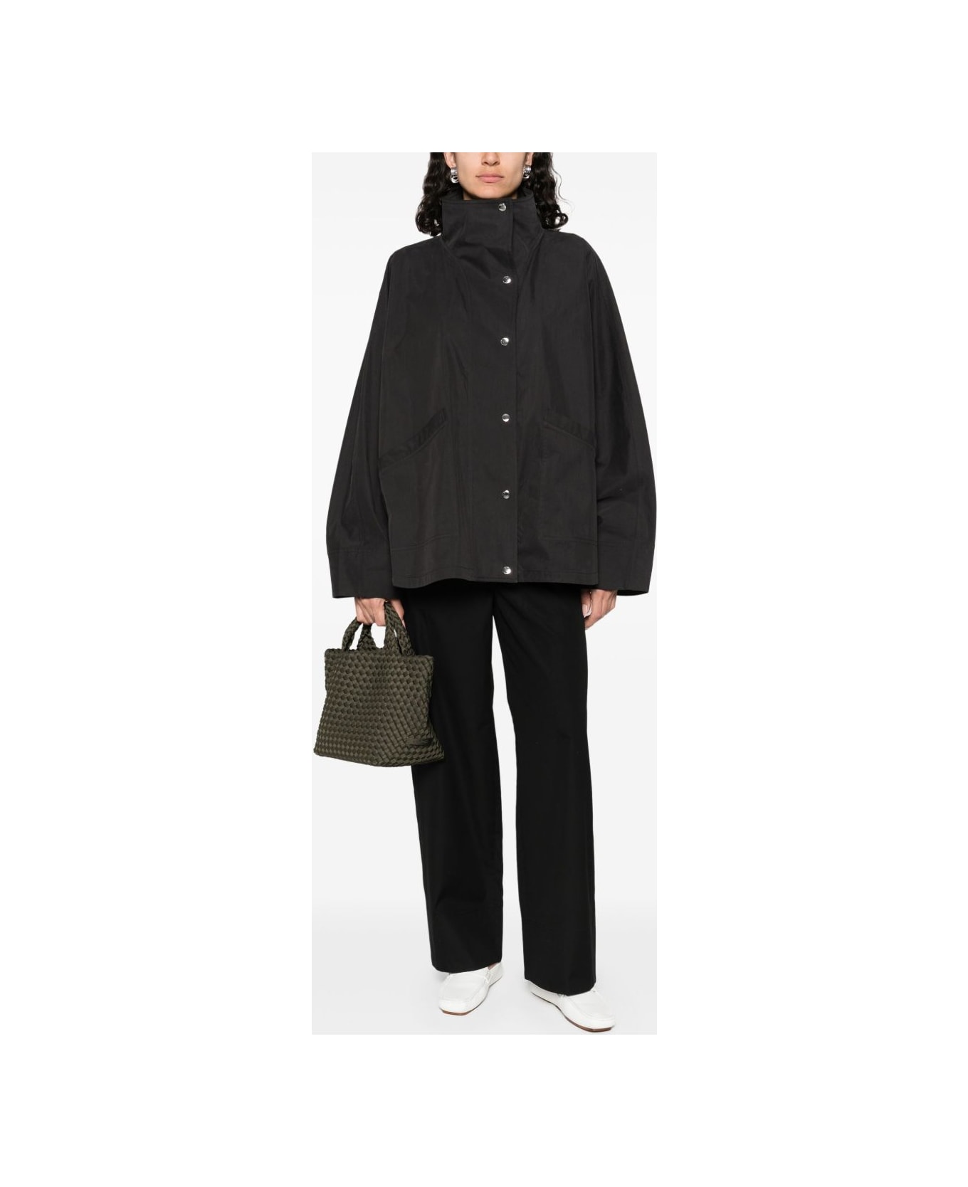 Totême Summer Parachute Jacket - Black