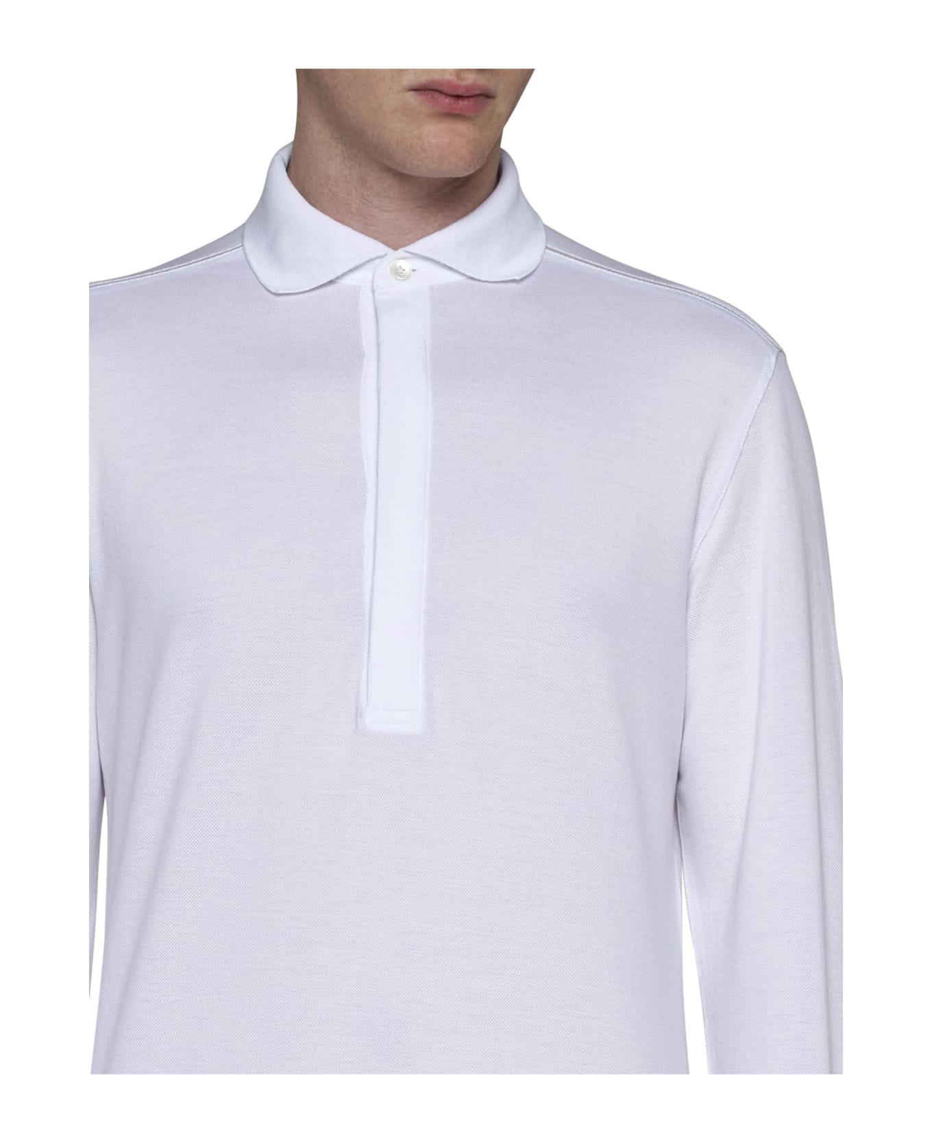 Zegna Polo Shirt - White