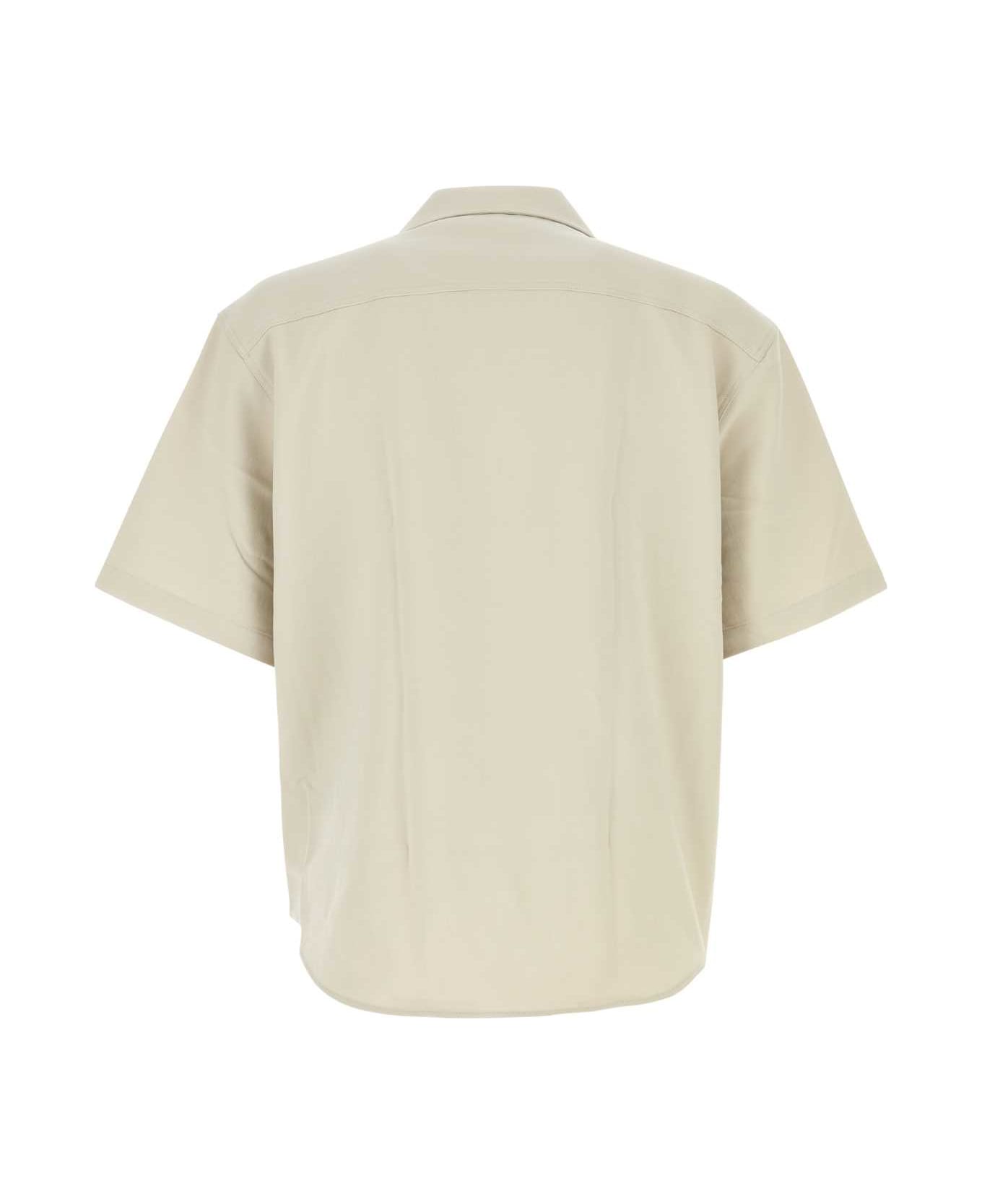 Ami Alexandre Mattiussi Chalk Cotton Shirt - MASTIC