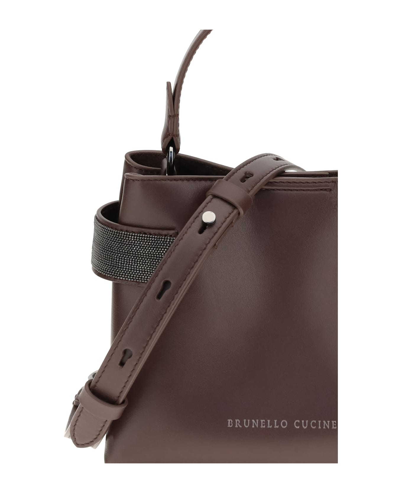 Brunello Cucinelli Leather Handbag - BROWN
