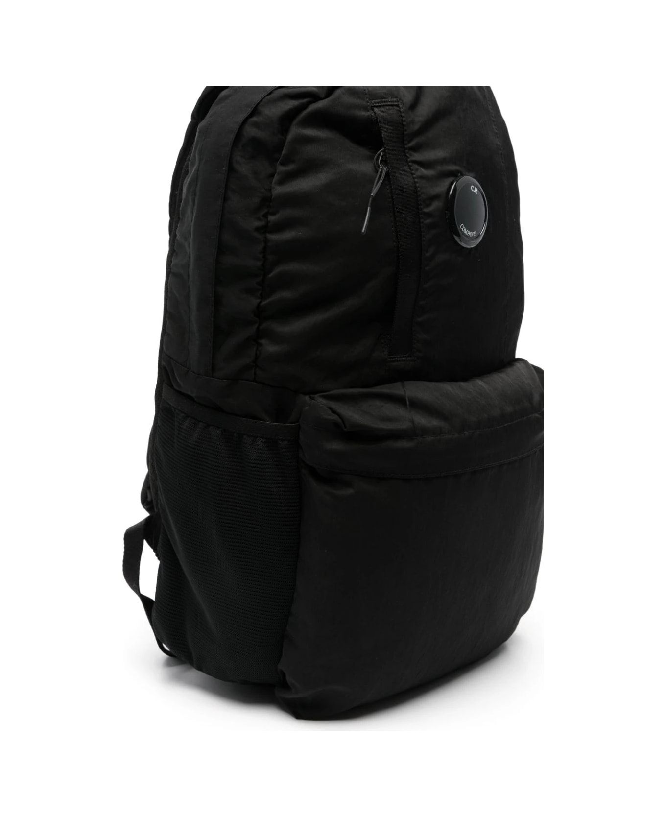 C.P. Company Undersixteen Laptop Backpack With Application - Black アクセサリー＆ギフト
