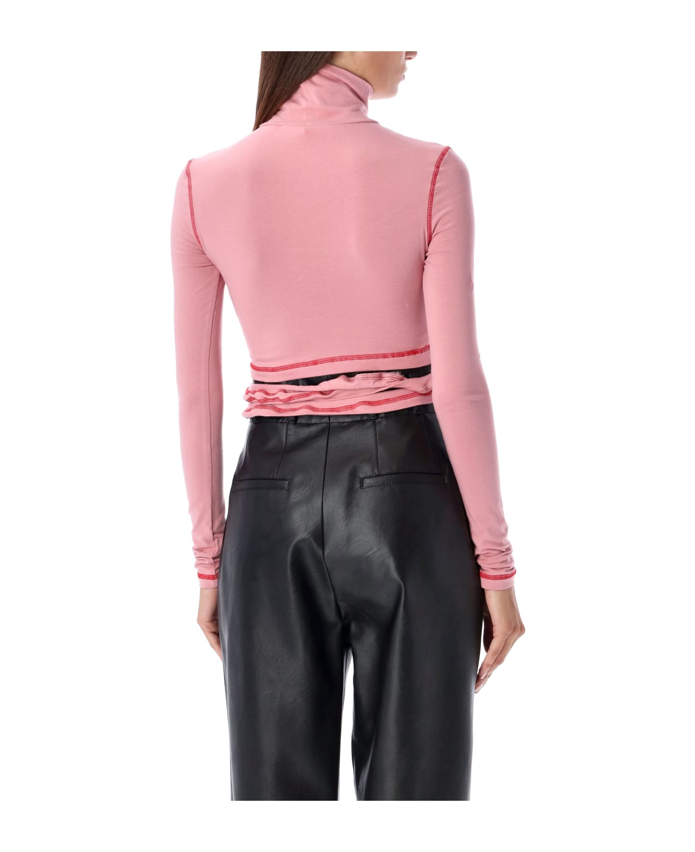 Ottolinger Otto Wrap Top - PINK