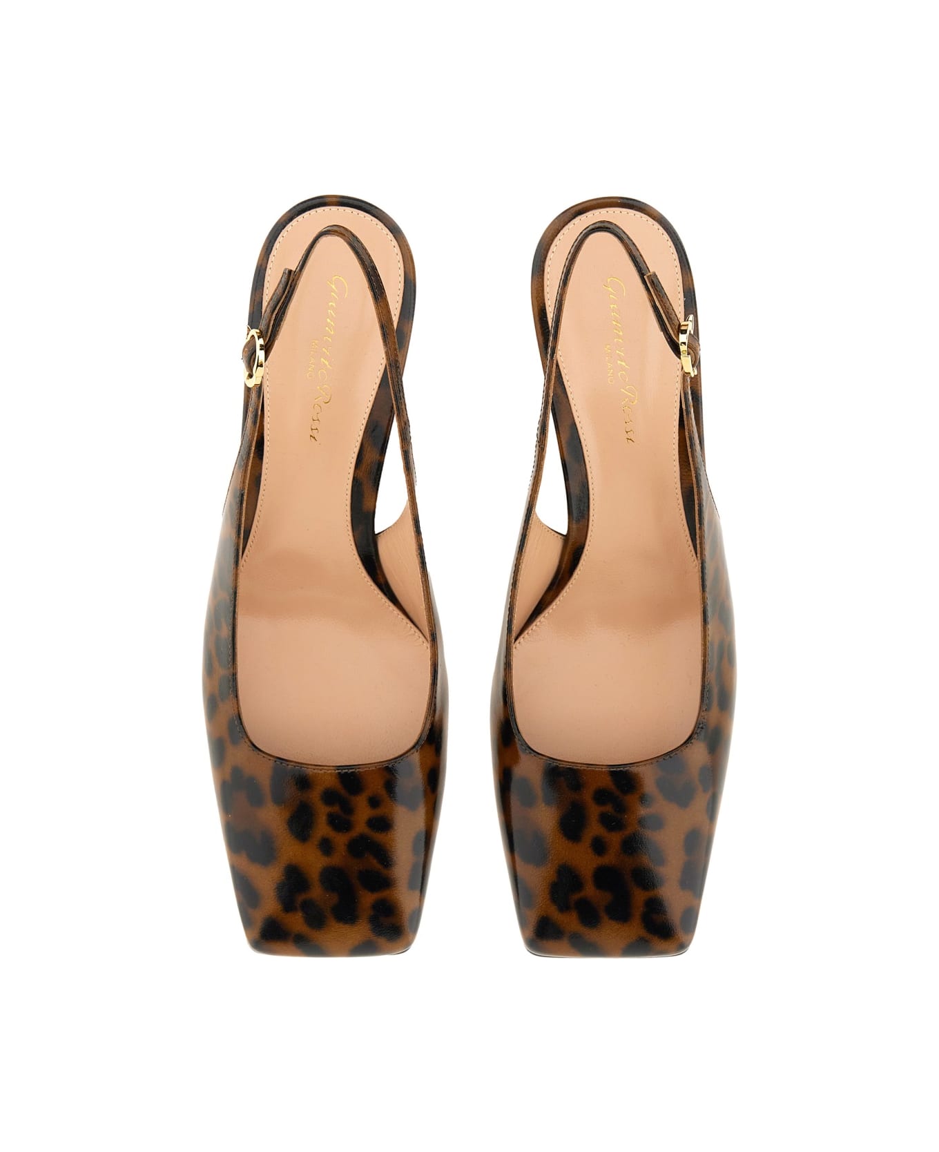Gianvito Rossi Slingback "christina" - ANIMALIER