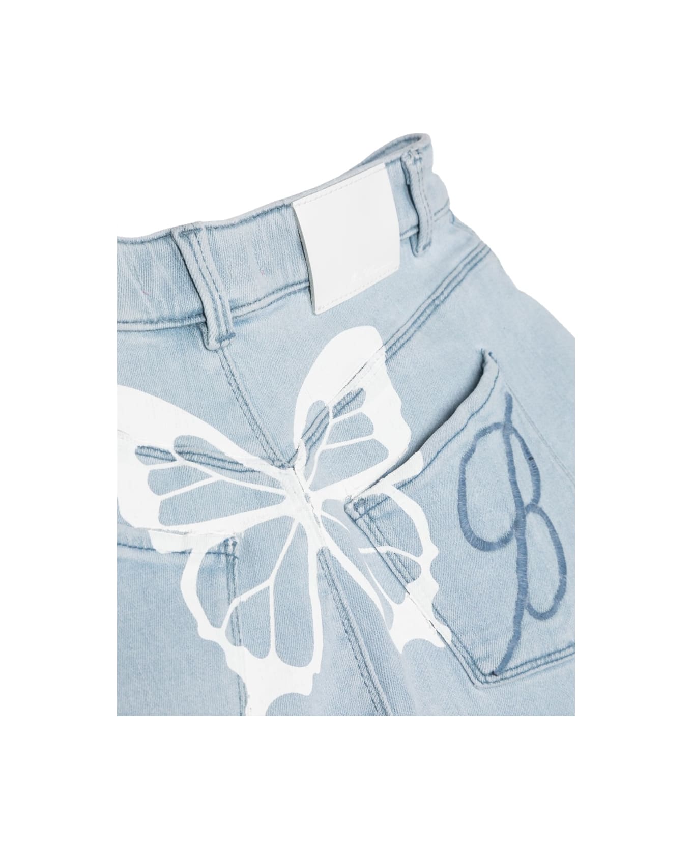 Miss Blumarine Denim Shorts - DENIM
