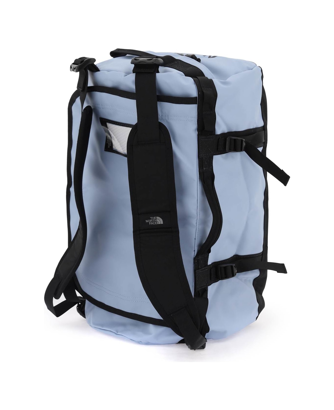 The North Face Small Base Camp Duffel Bag - STEEL BLUE TNF BLACK (Light blue) トラベルバッグ