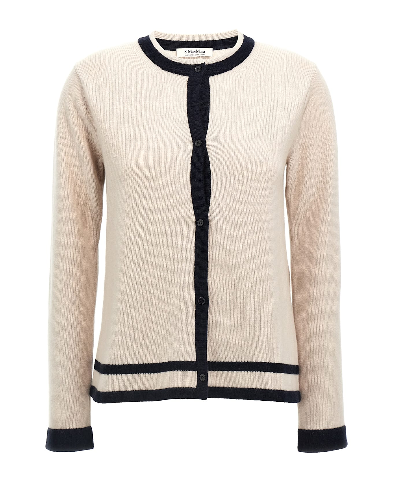 'S Max Mara 'ere' Cardigan - Beige