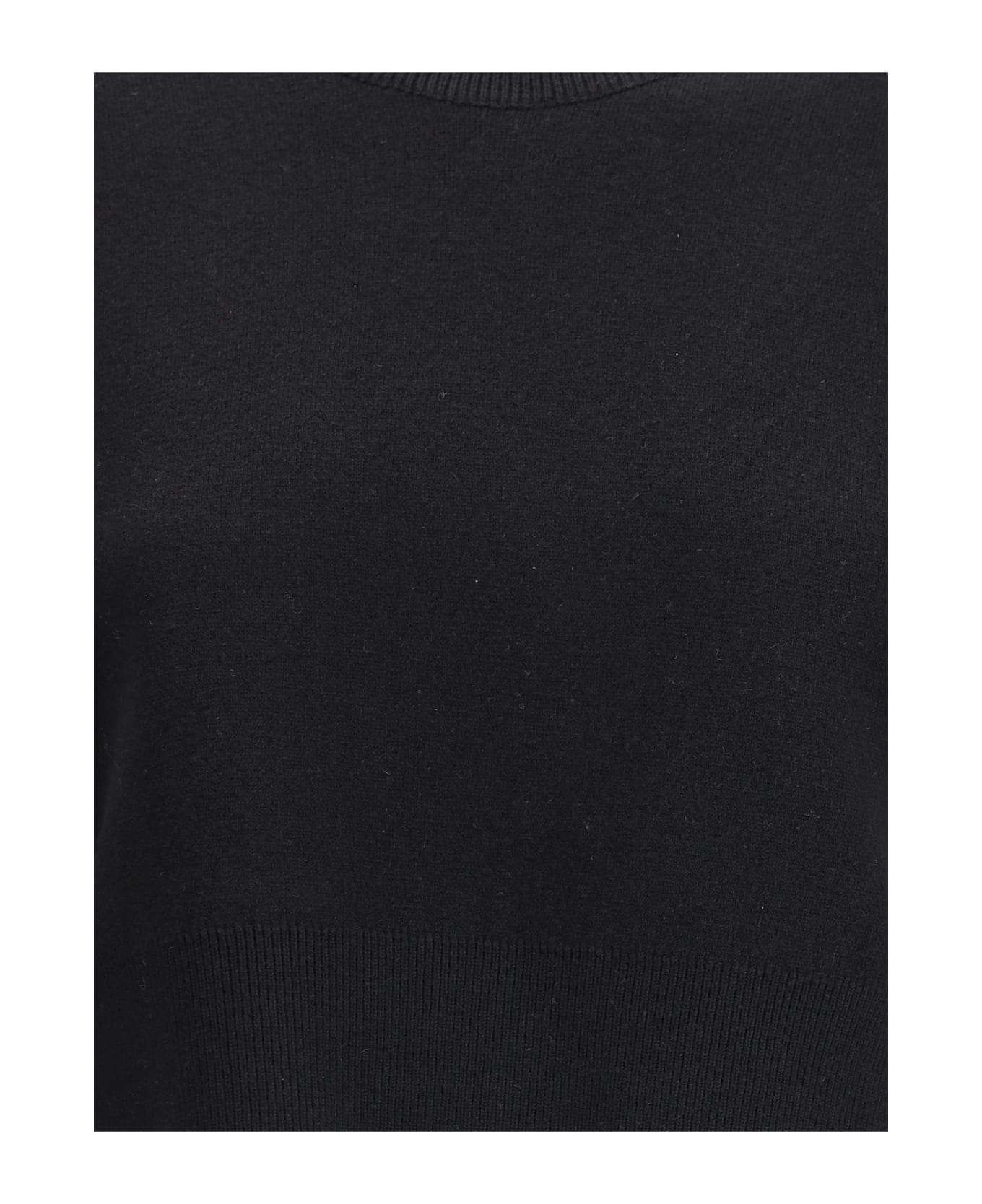 Tom Ford 
s Cropped Sweatshirt - BLACK