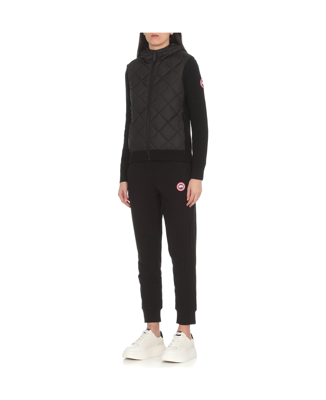 Canada Goose Hybridge Quilted Jacket - Black