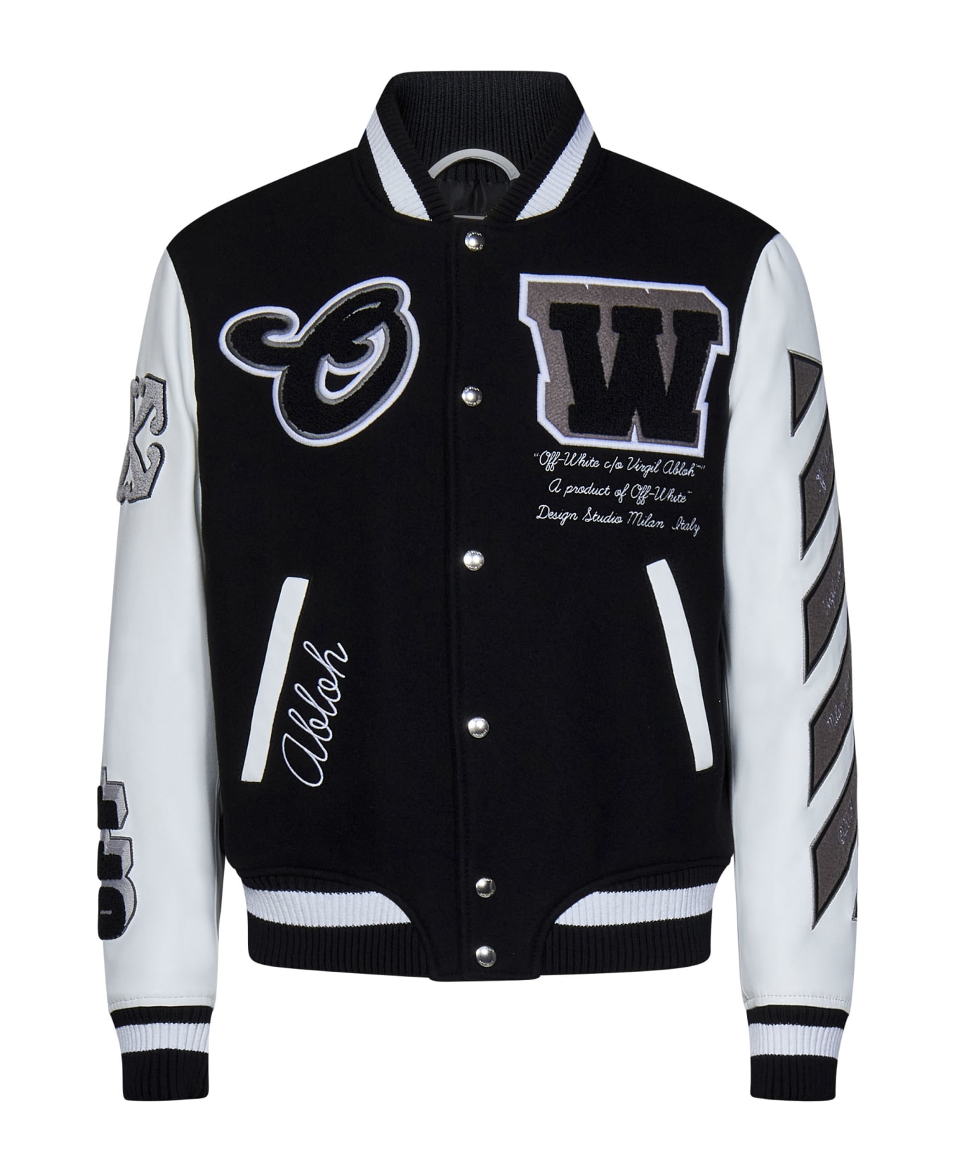 Off-White Varsity Jacket - Black