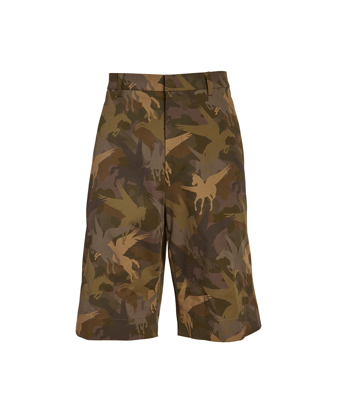 Etro Long Shorts Camouflage - CAMOUFLAGE