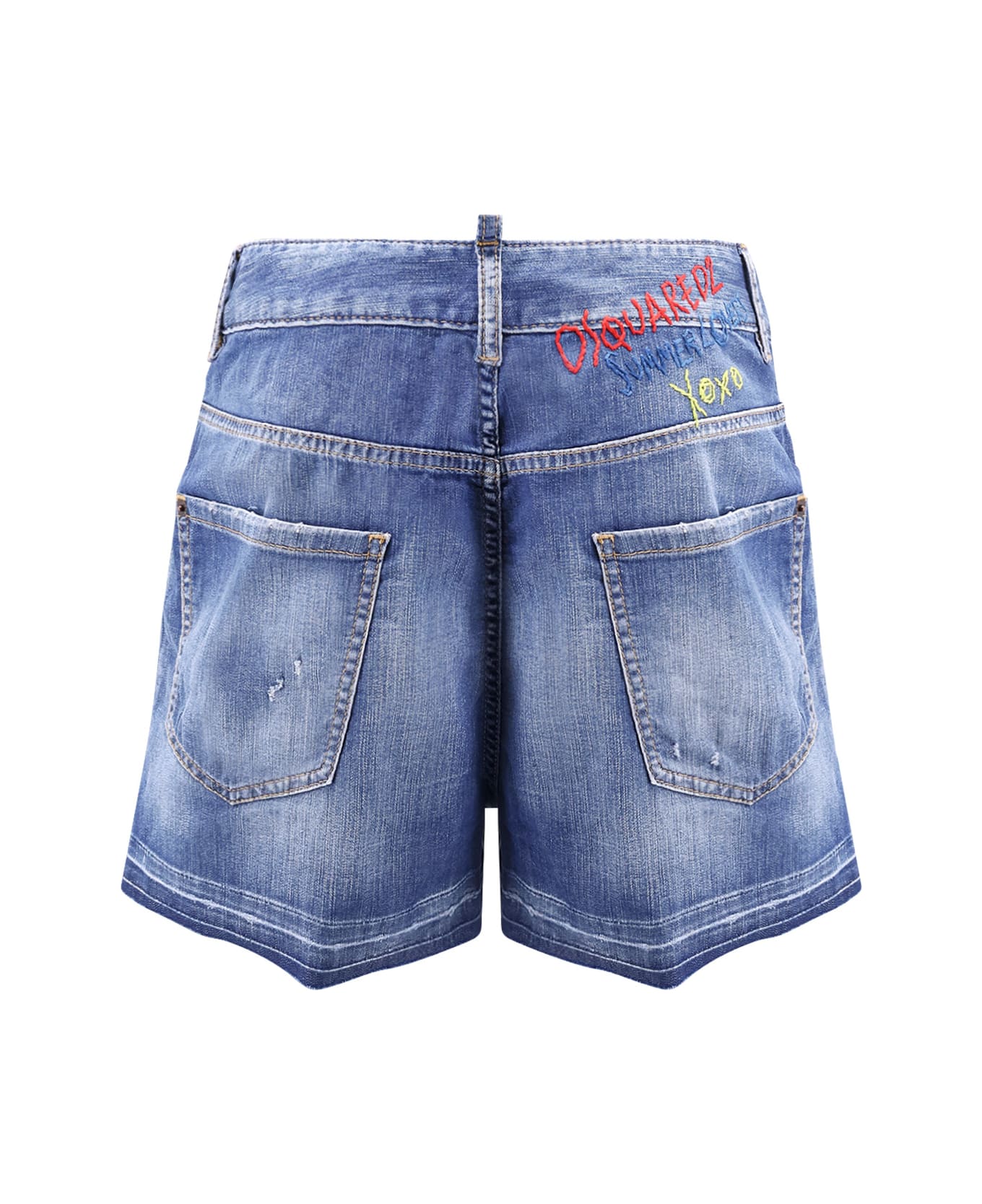 Dsquared2 Summer Lovers Denim Shorts - Blue ショートパンツ