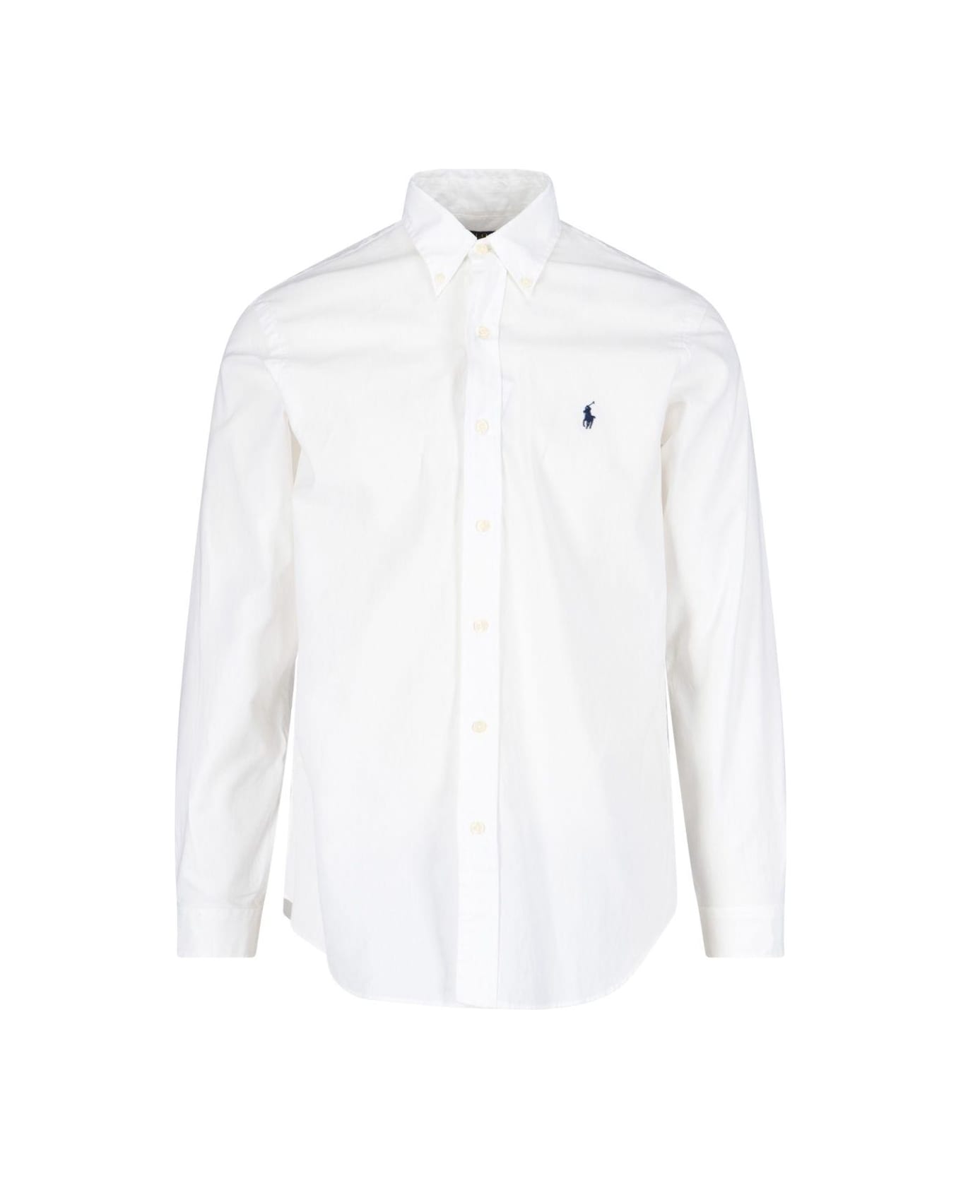 Ralph Lauren Logo Shirt - White