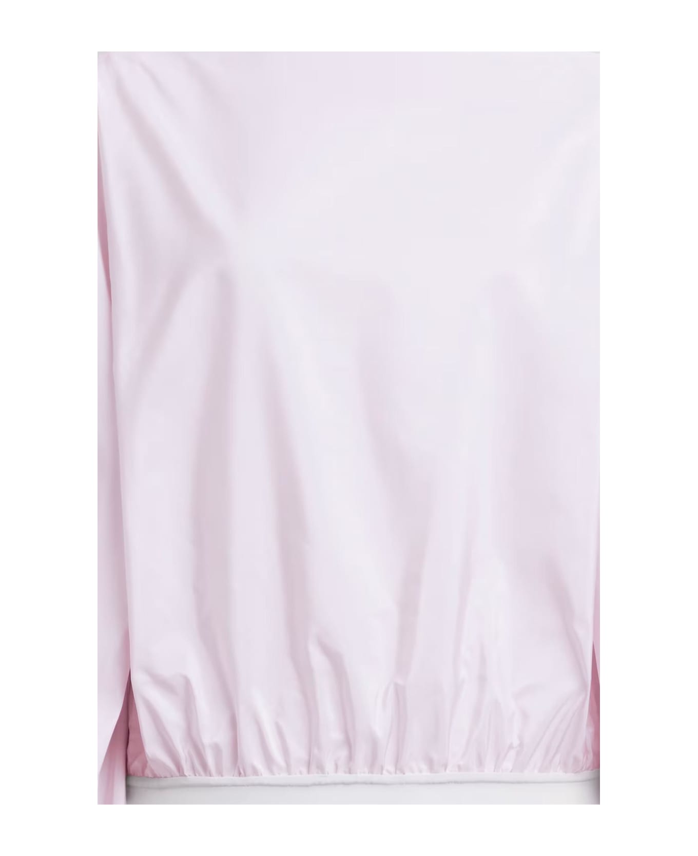 Alaia Taffet&#x00e0; Bodysuit With Balloon Sleeves - Pink トップス