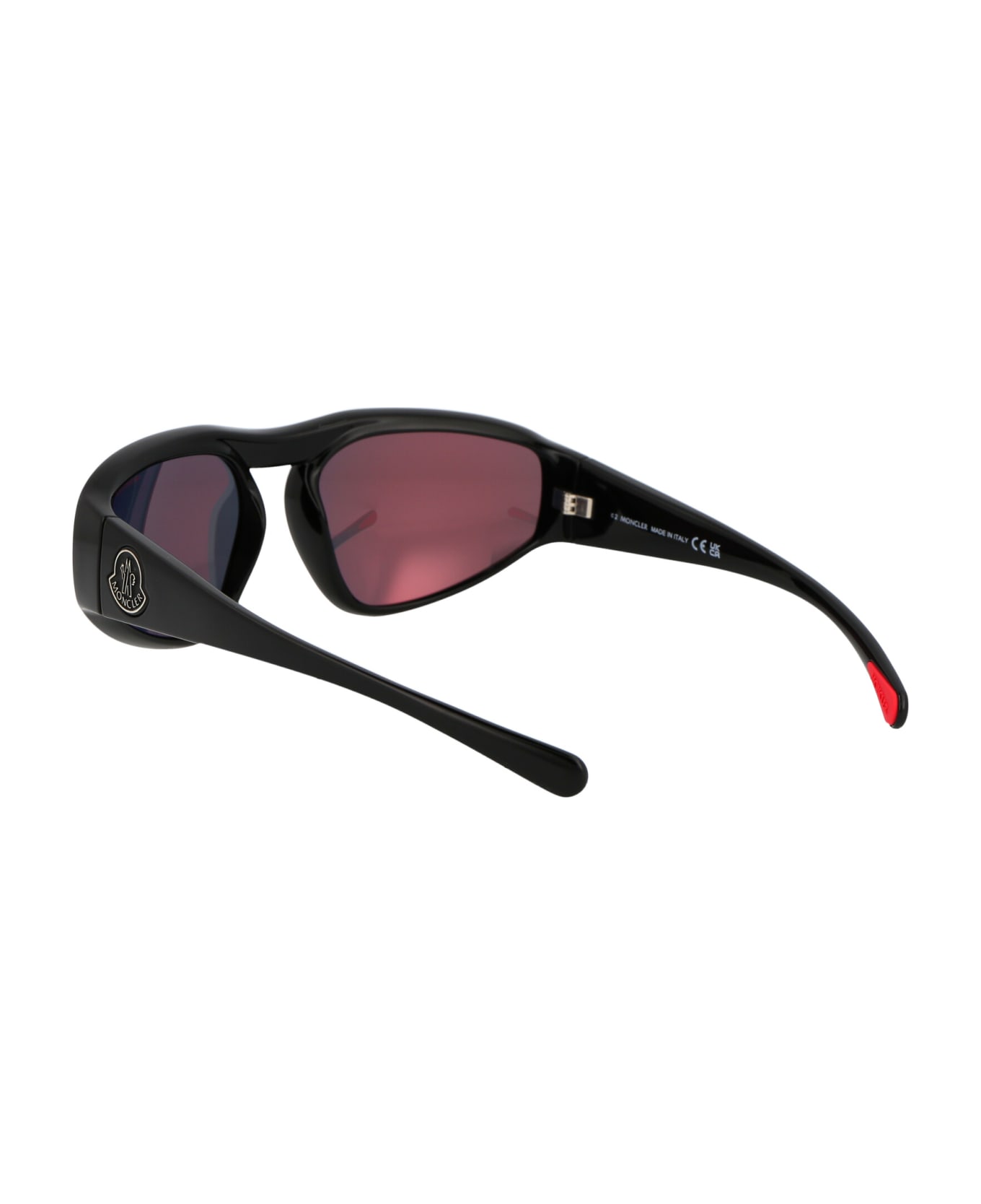 Moncler Eyewear Ml0248 Sunglasses - 01U BLACK