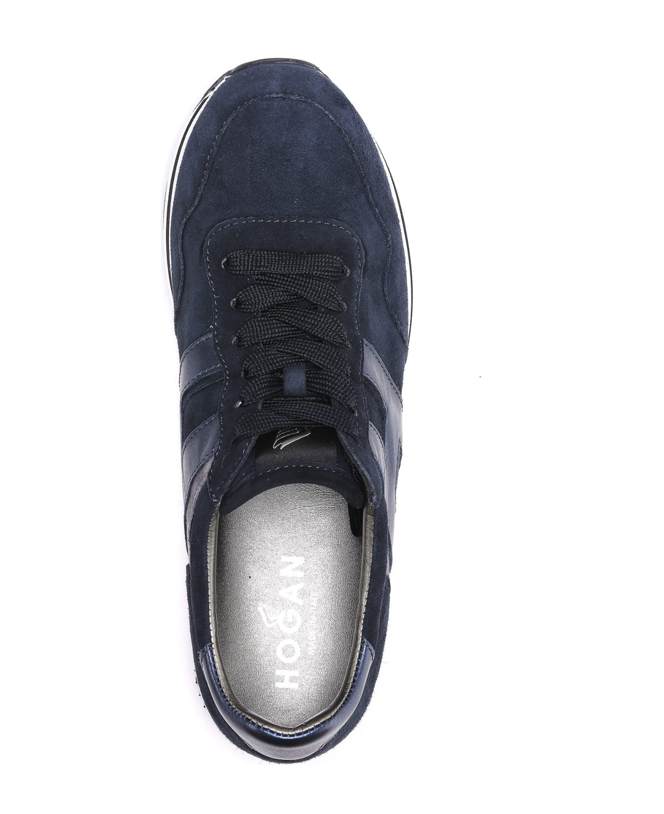 Hogan Midi Platform H483 Sneakers - Blu