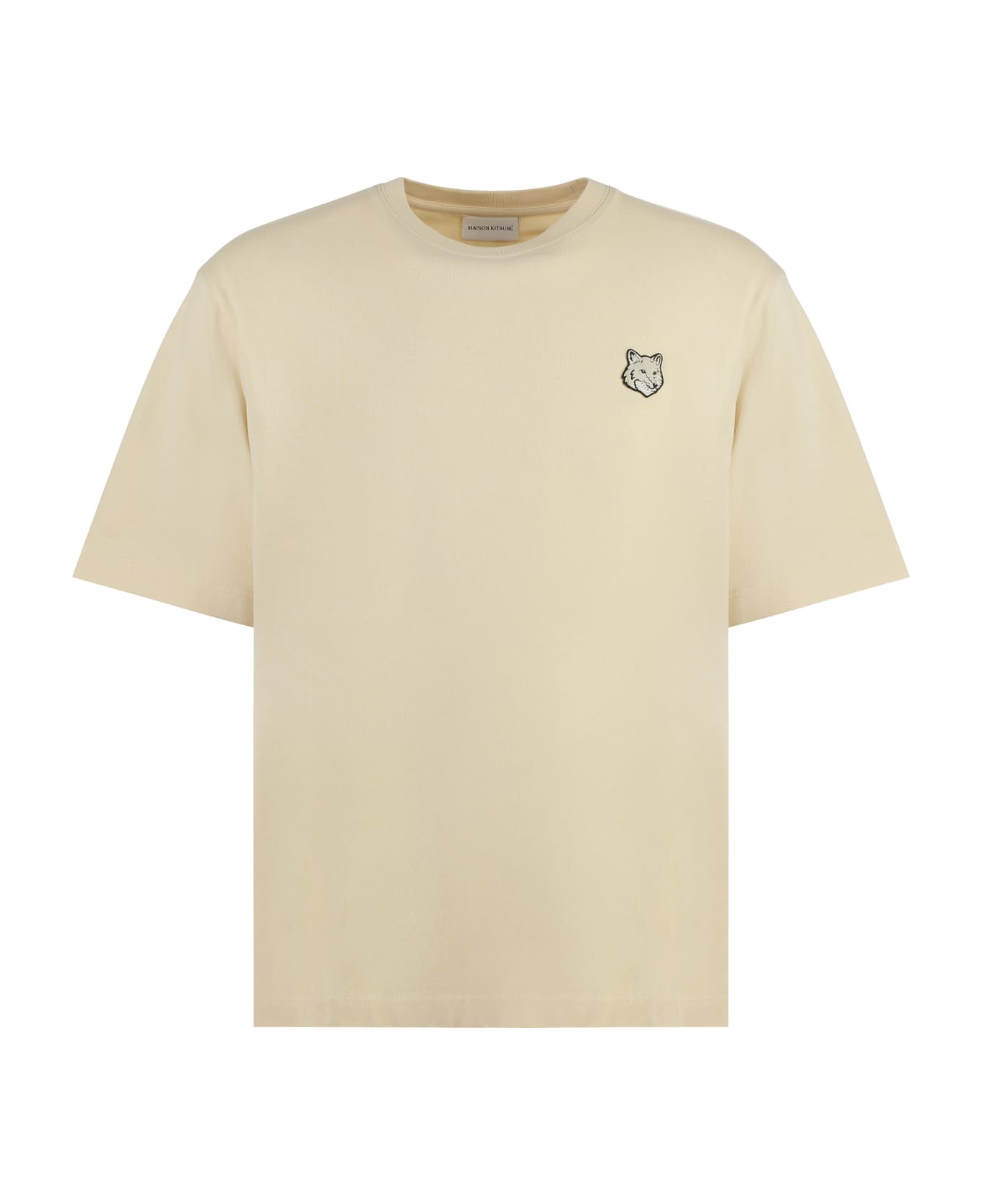 Maison Kitsuné Cotton Crew-neck T-shirt - Nero